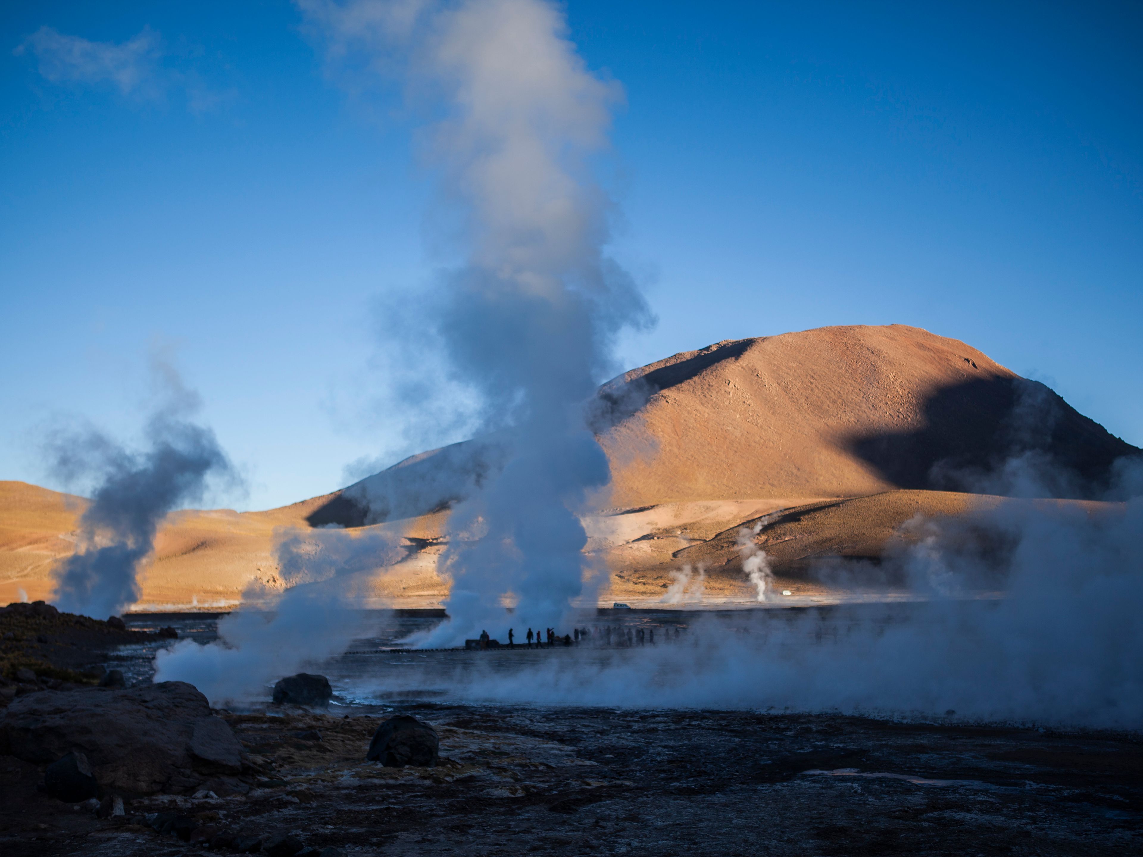 Tour PREMIUM "I GEISER DI TATIO + TERME DI PURITAMA". "TATIO GEYSERS + PURITAMA HOT SPRINGS" PREMIUM Tour, San Pedro de Atacama, Chile. 