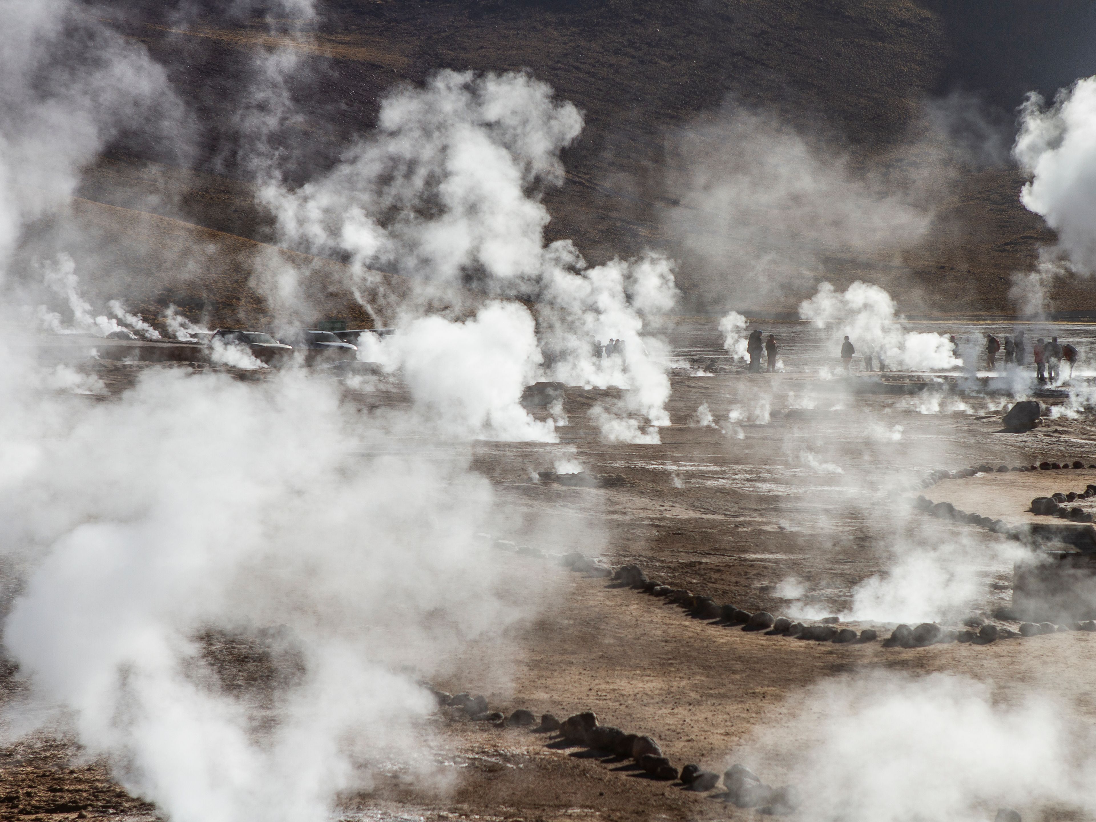 Tour PREMIUM "I GEISER DI TATIO + TERME DI PURITAMA". "TATIO GEYSERS + PURITAMA HOT SPRINGS" PREMIUM Tour, San Pedro de Atacama, Chile. 