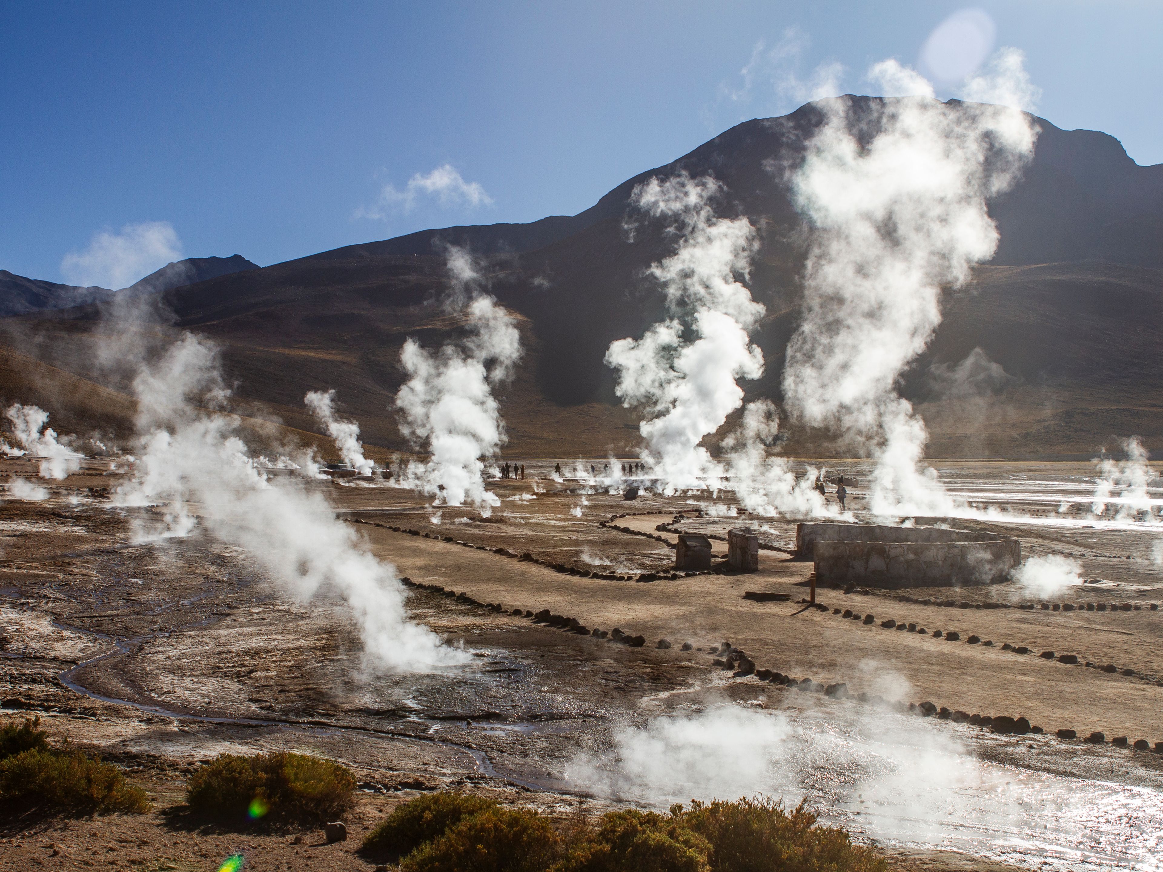 Tour PREMIUM "I GEISER DI TATIO + TERME DI PURITAMA". "TATIO GEYSERS + PURITAMA HOT SPRINGS" PREMIUM Tour, San Pedro de Atacama, Chile. 