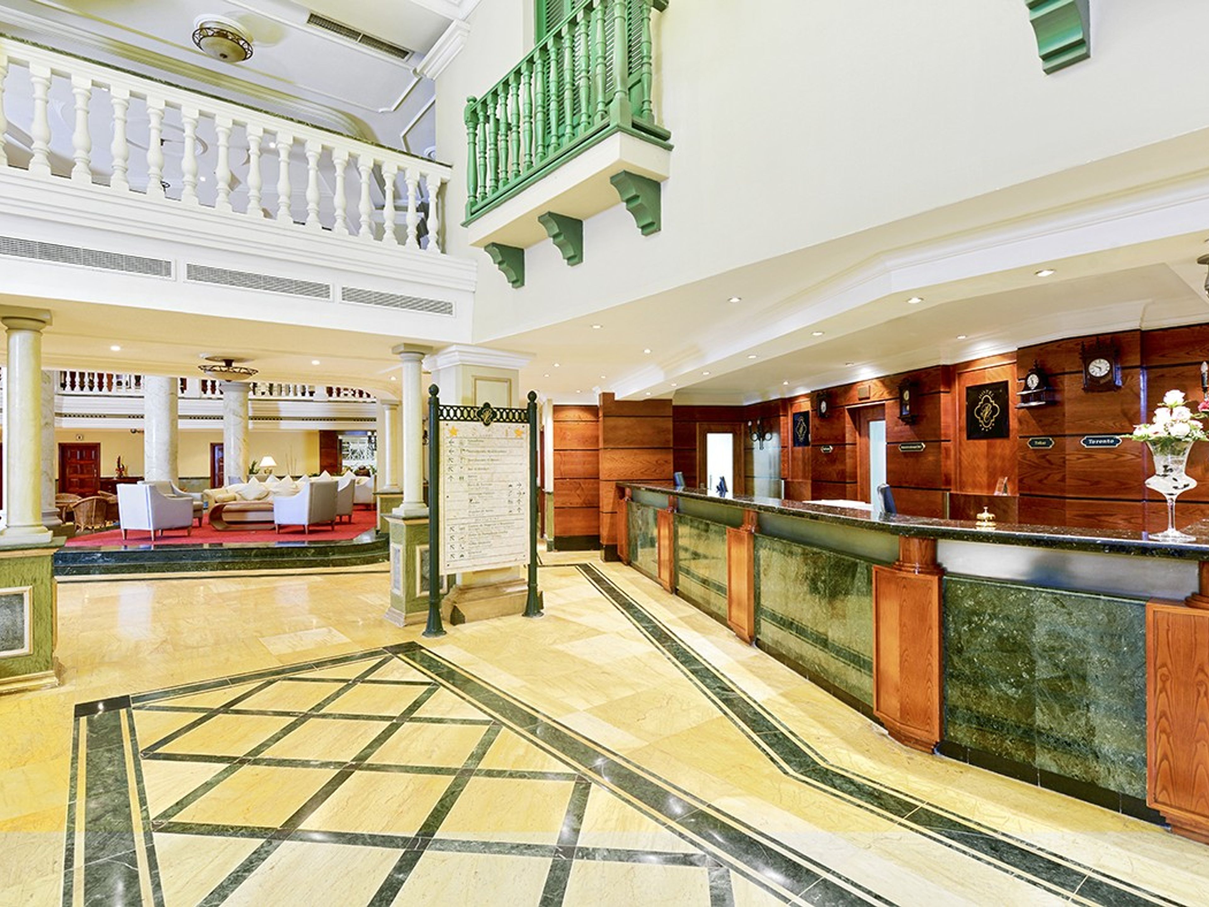 Отель IBEROSTAR SELECTION PARQUE CENTRALHotel's reception & hall view (Colonial building)
