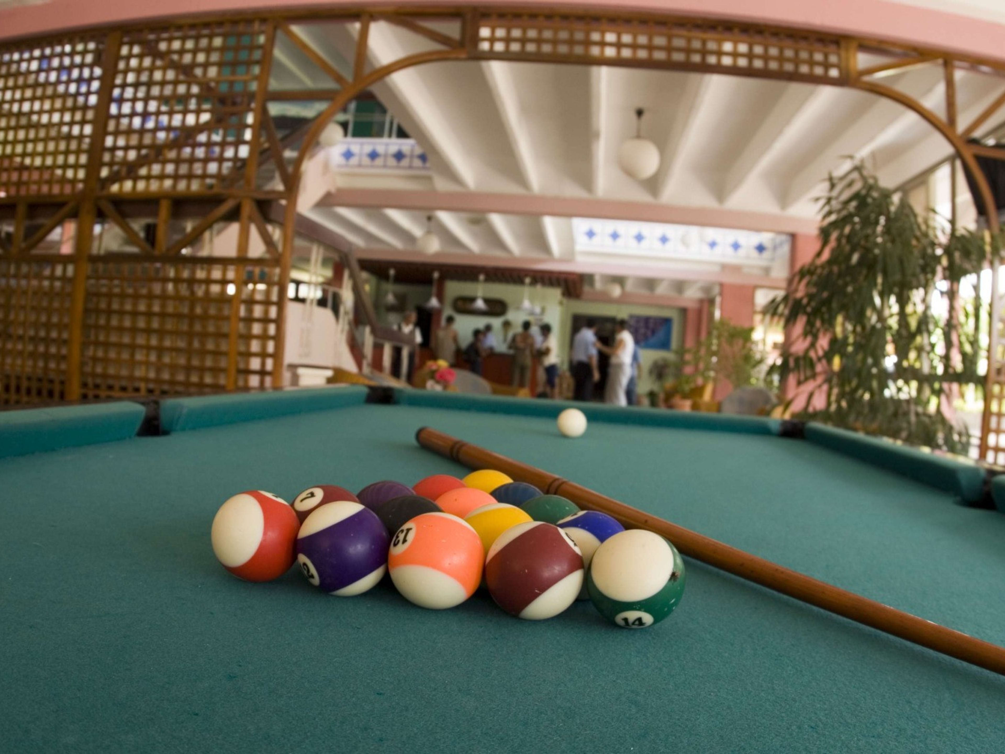 ISLAZUL HANABANILLA HotelBilliard at the lobby hotel