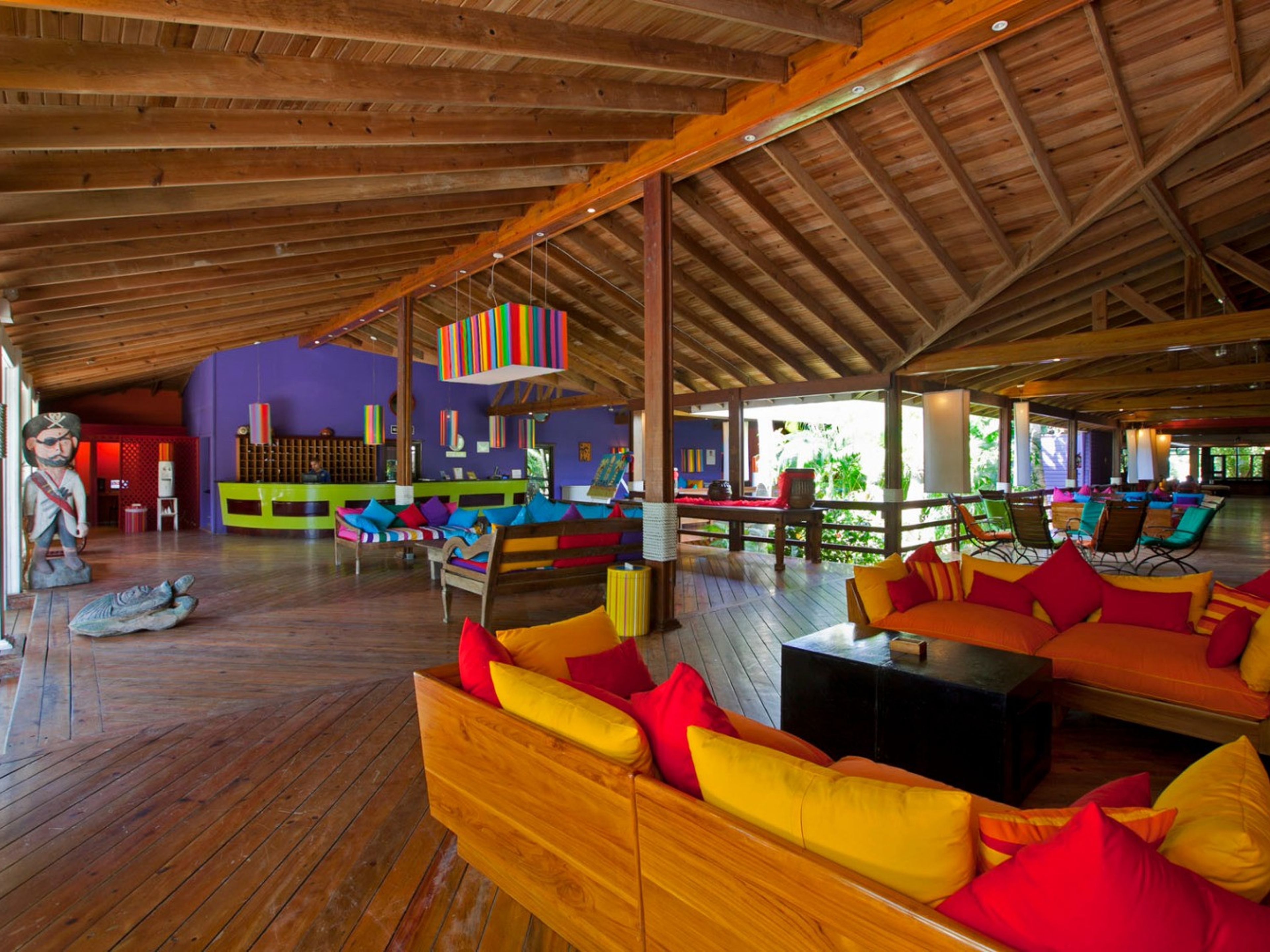 Отель Henry Morgan & Beach ResortLobby & reception panoramic view