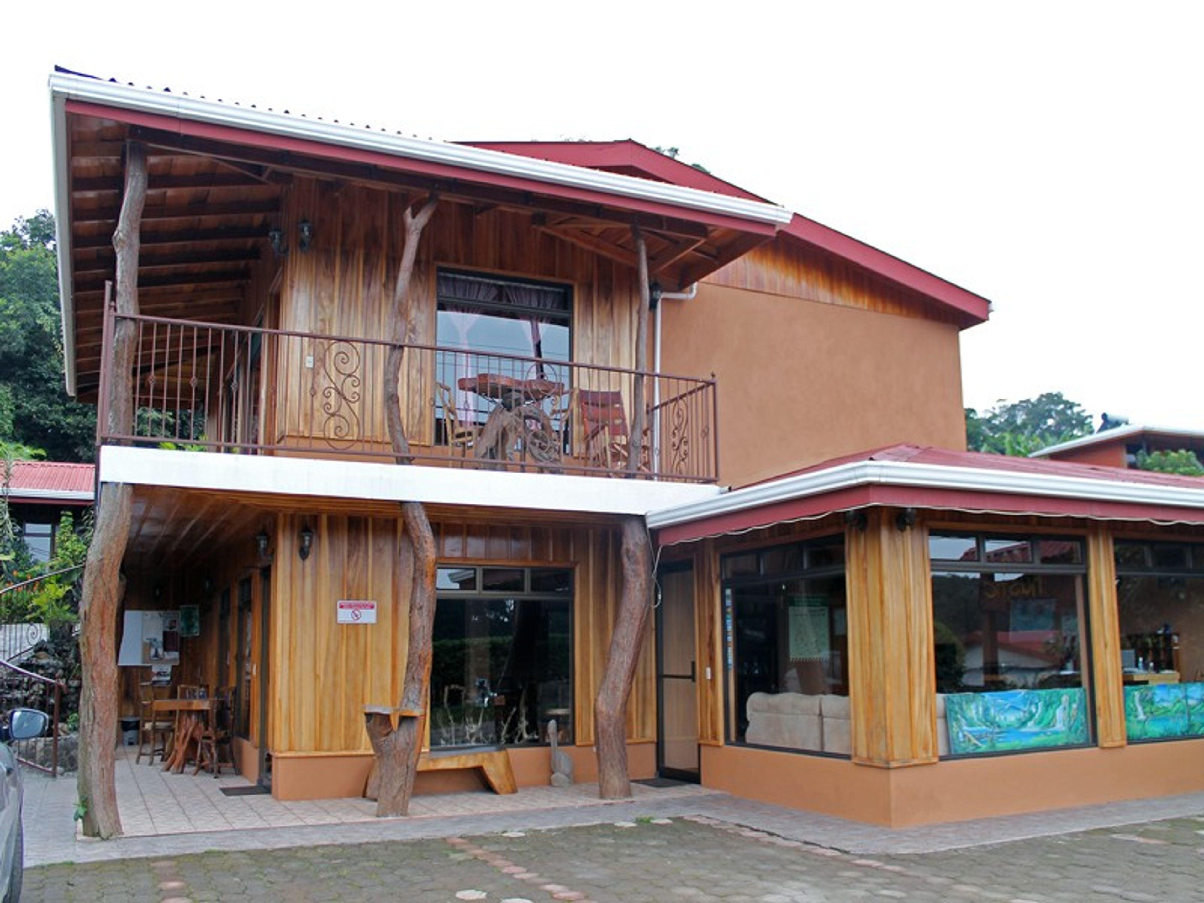 Historias Lodge Monteverde - Rustic Lodge Monteverde panoramic view.