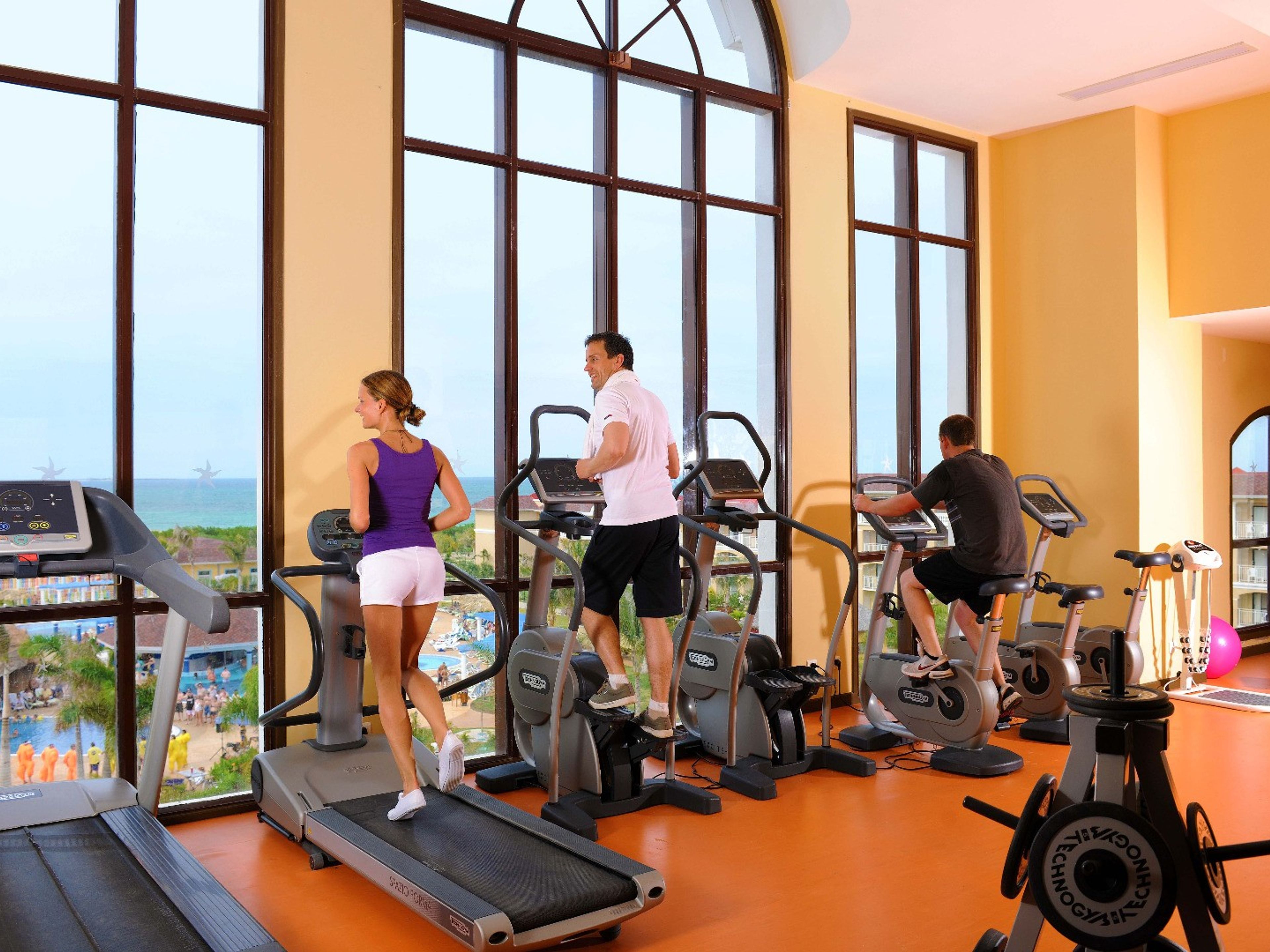 Hotel IBEROSTAR ORIGIN LAGUNA AZULHotel's gym view