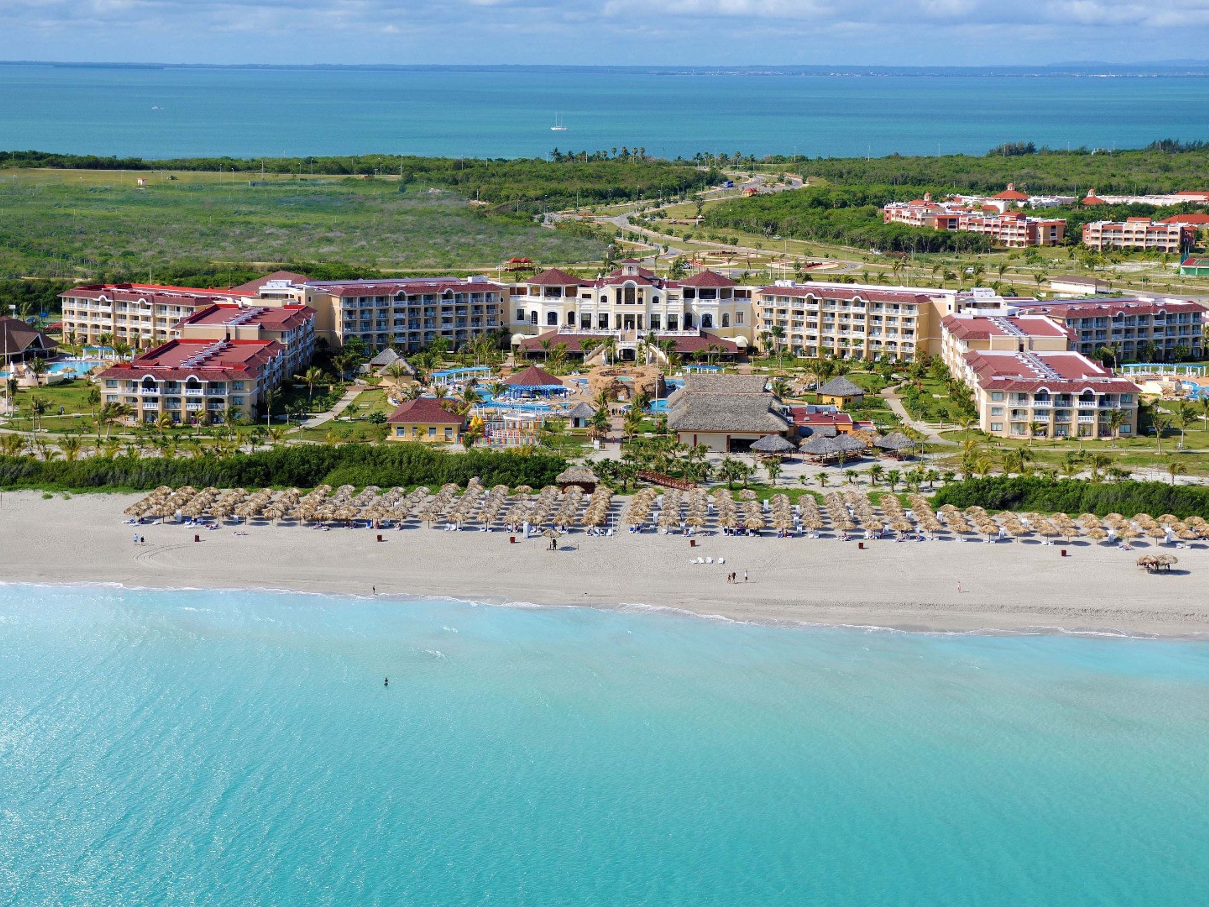 Hotel IBEROSTAR ORIGIN LAGUNA AZULHotel's aereal panoramic view