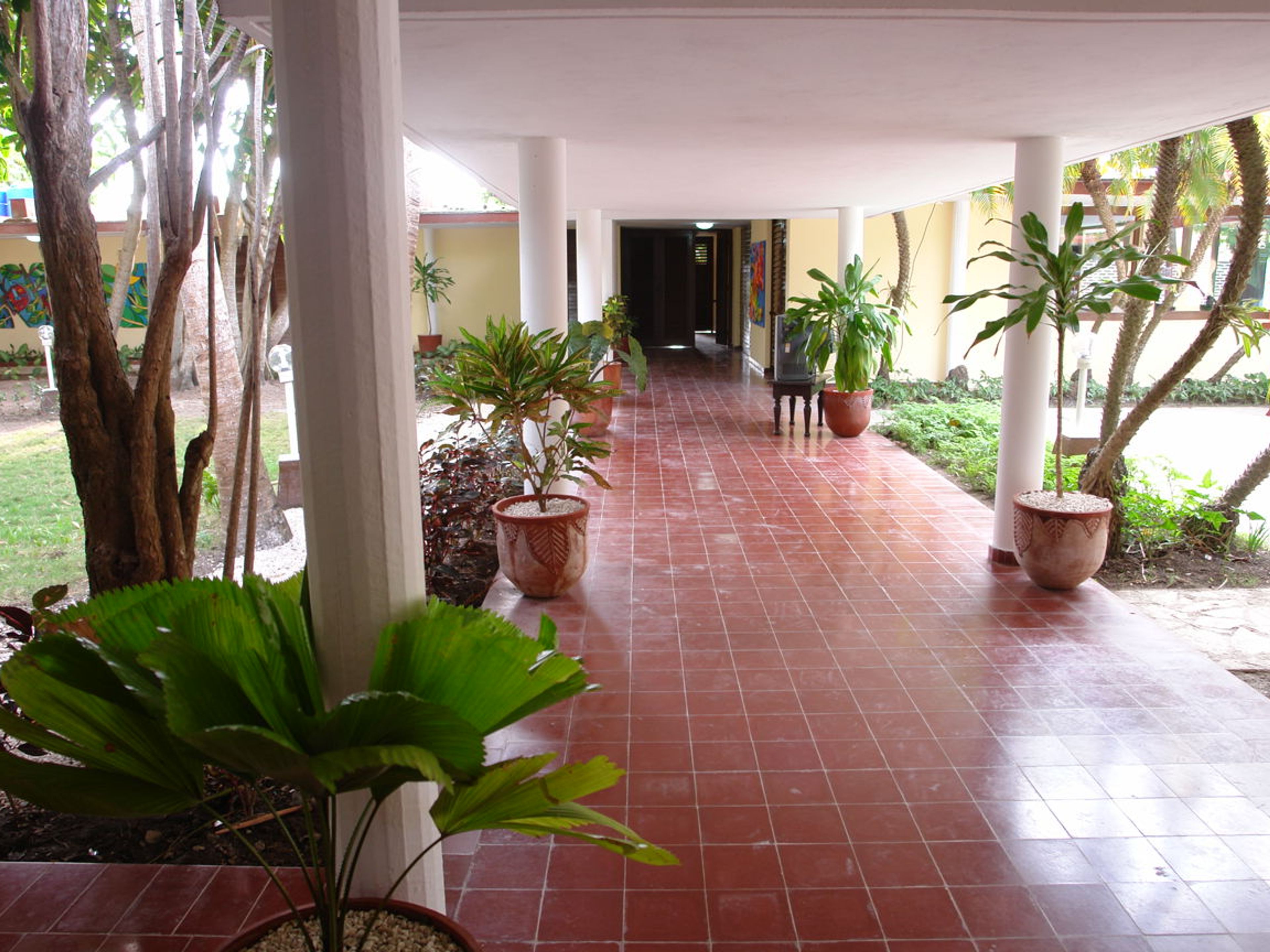 La Belén FarmInside patio view