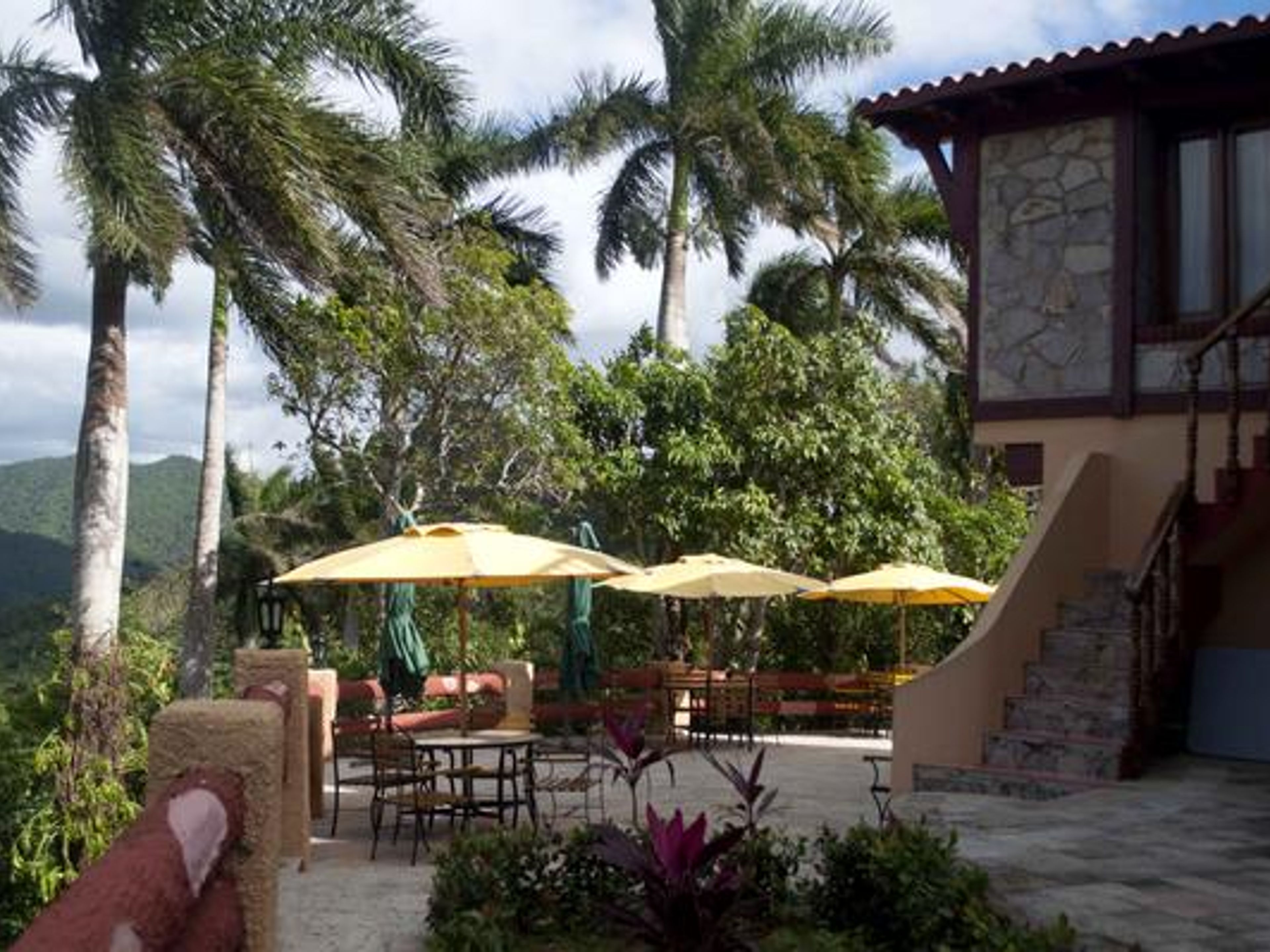 Отель Castillo en las NubesHotel´s terrace view