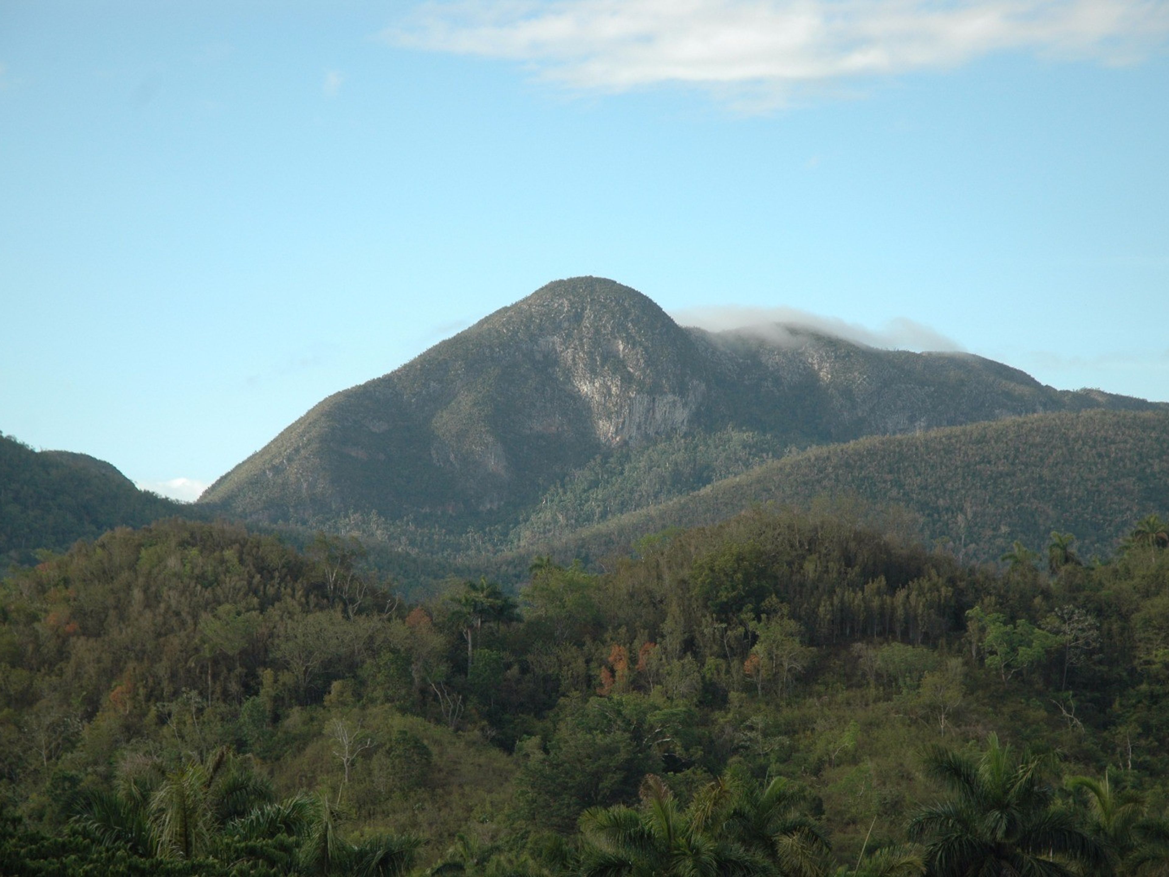 Finca Mil CumbresPan de Guajaibón panoramic view, Mil Cumbres Natural Park