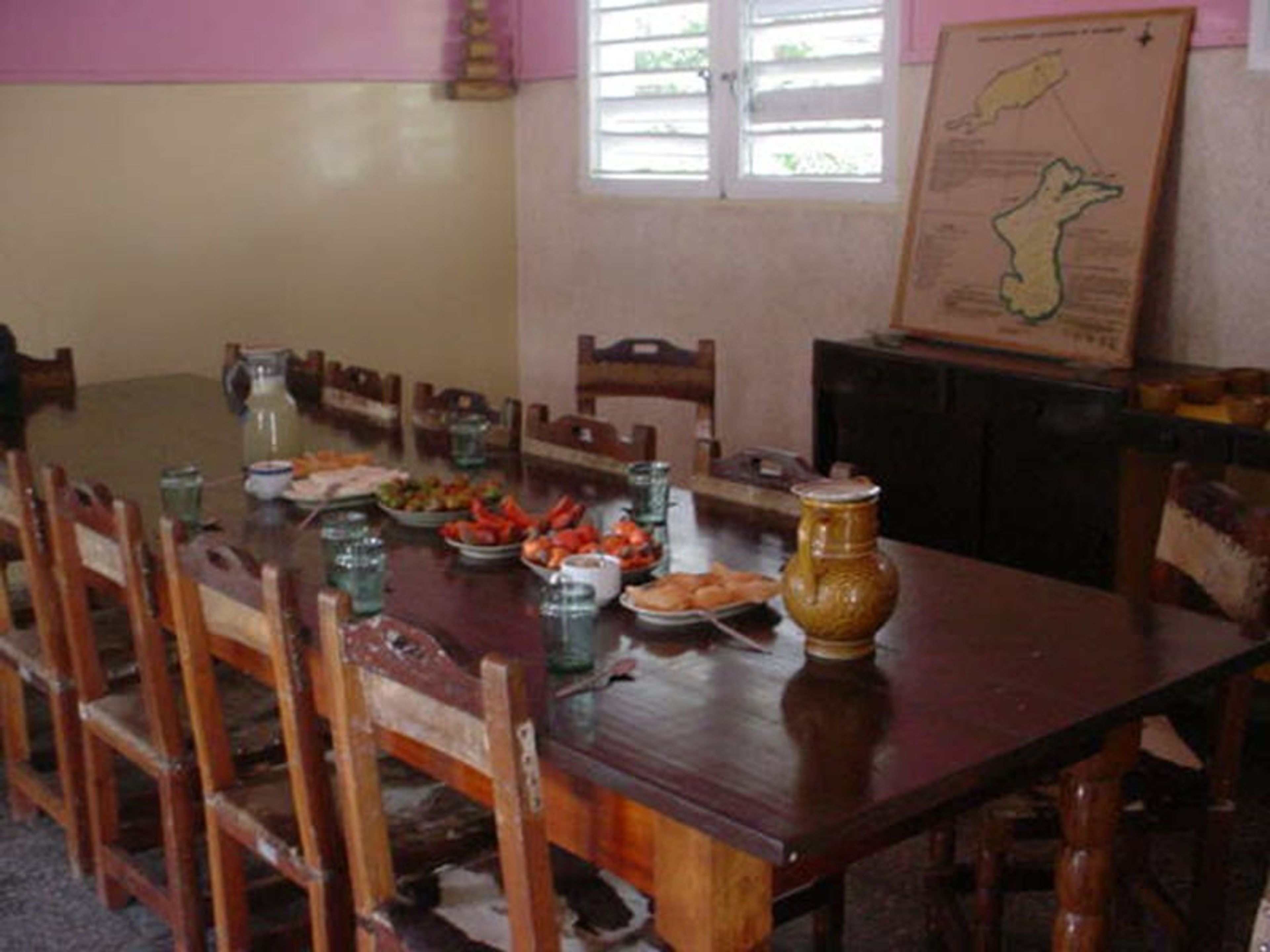 Finca Mil CumbresDining room view