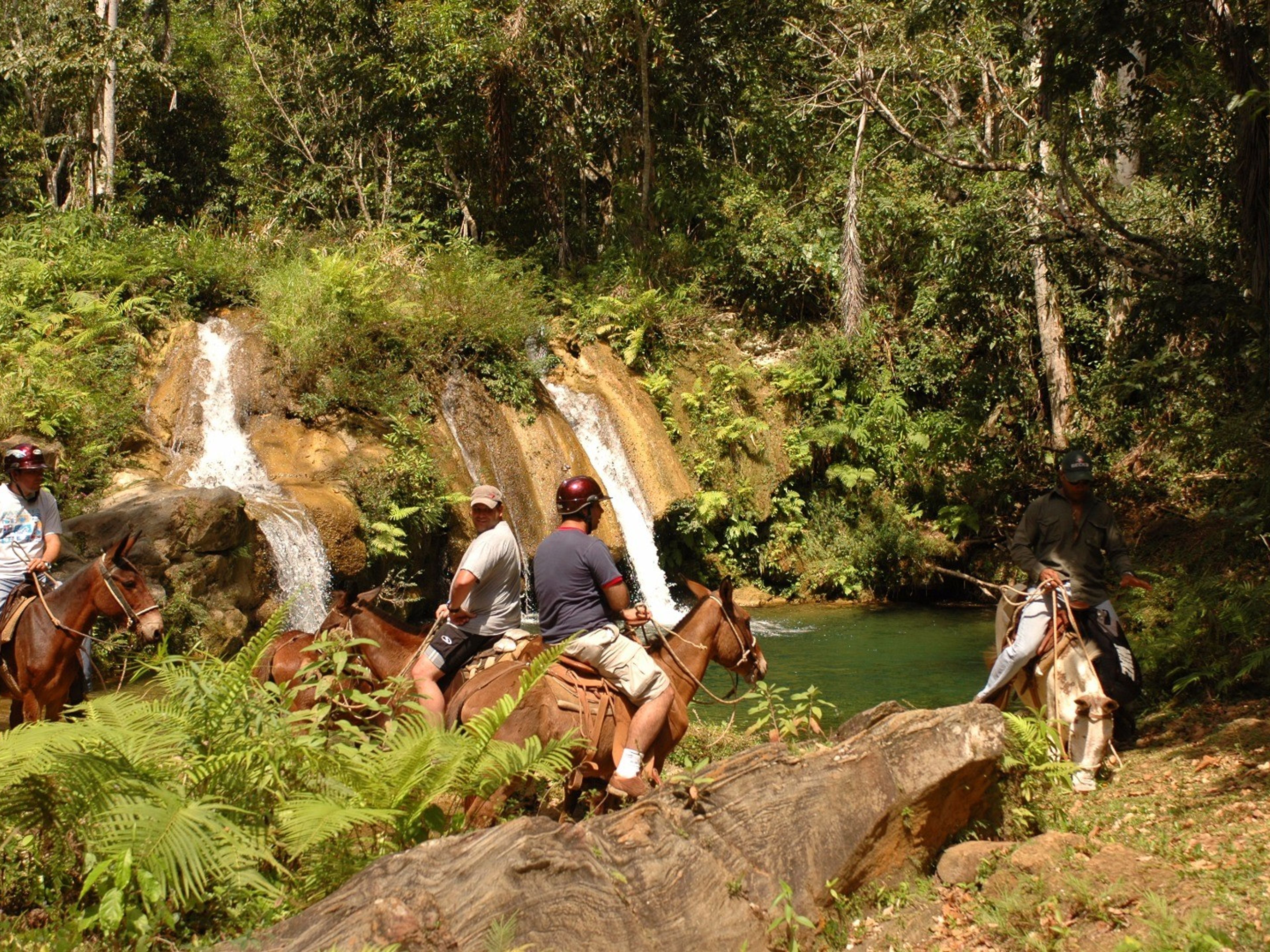Jarico FarmHorseback riding at La Sabina trail, Banao