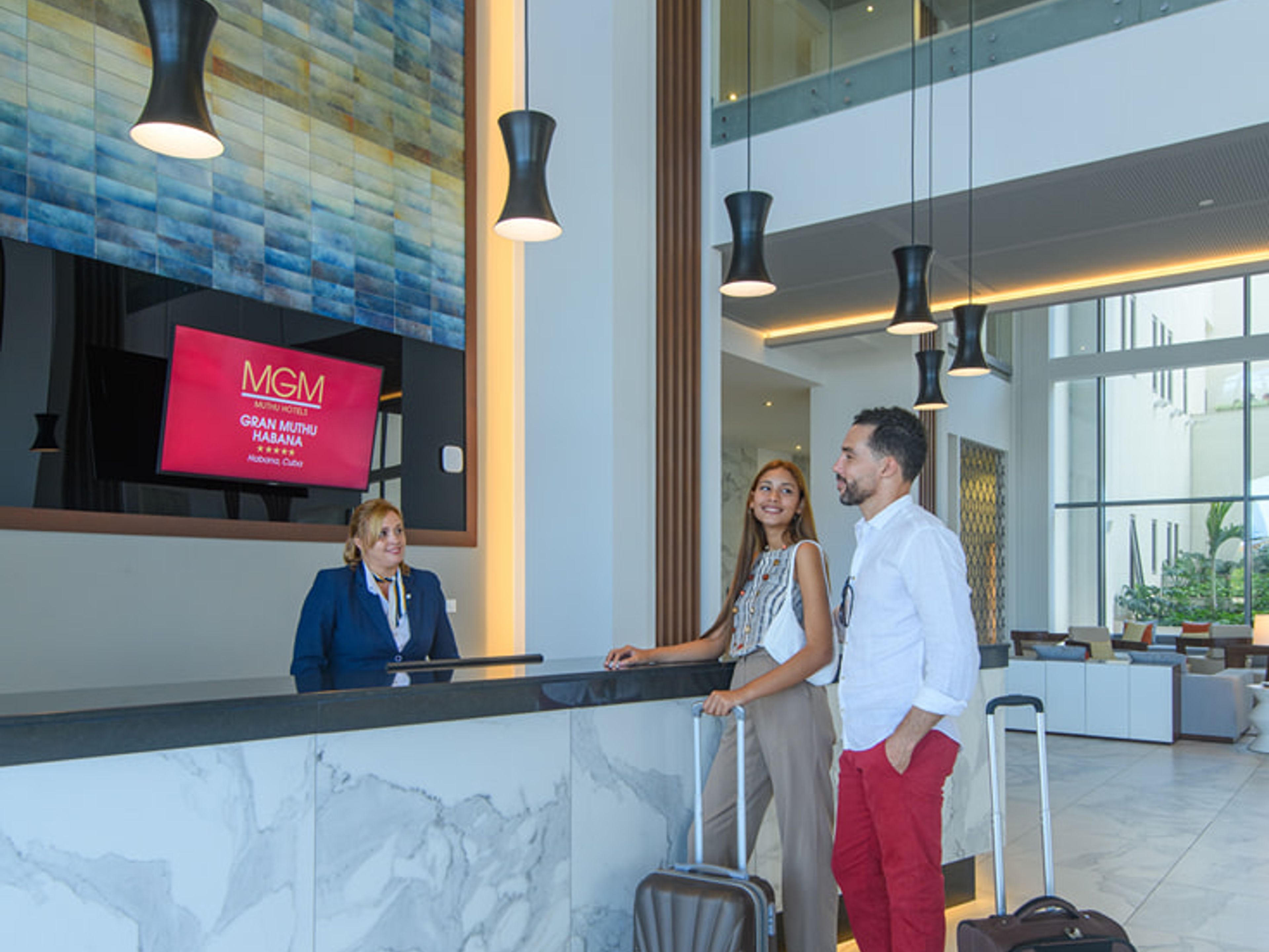 Hotel GRAN MUTHU HABANAHotel´s reception view