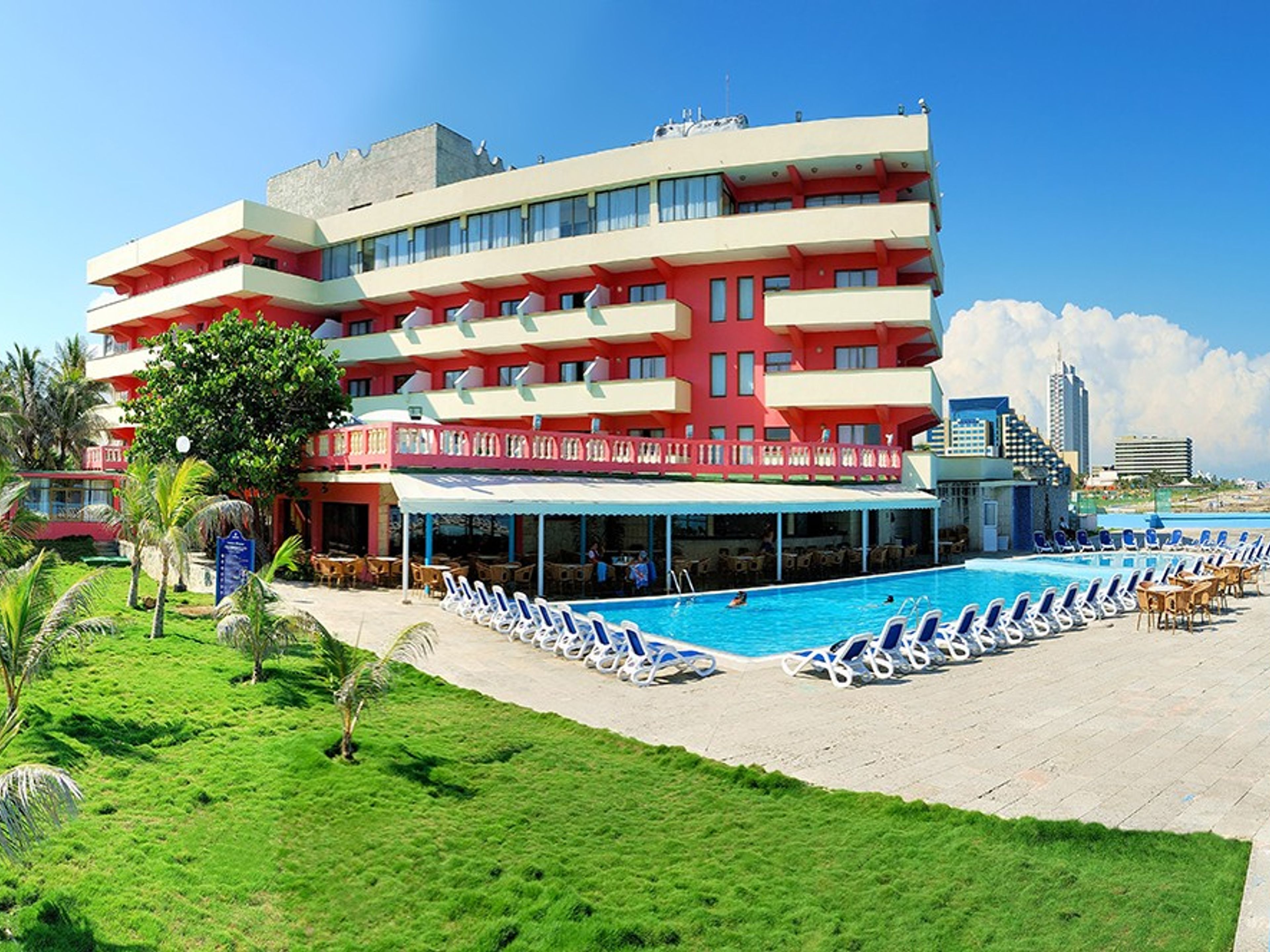 Cubanacan Chateau MiramarPanoramic hotel & pool view