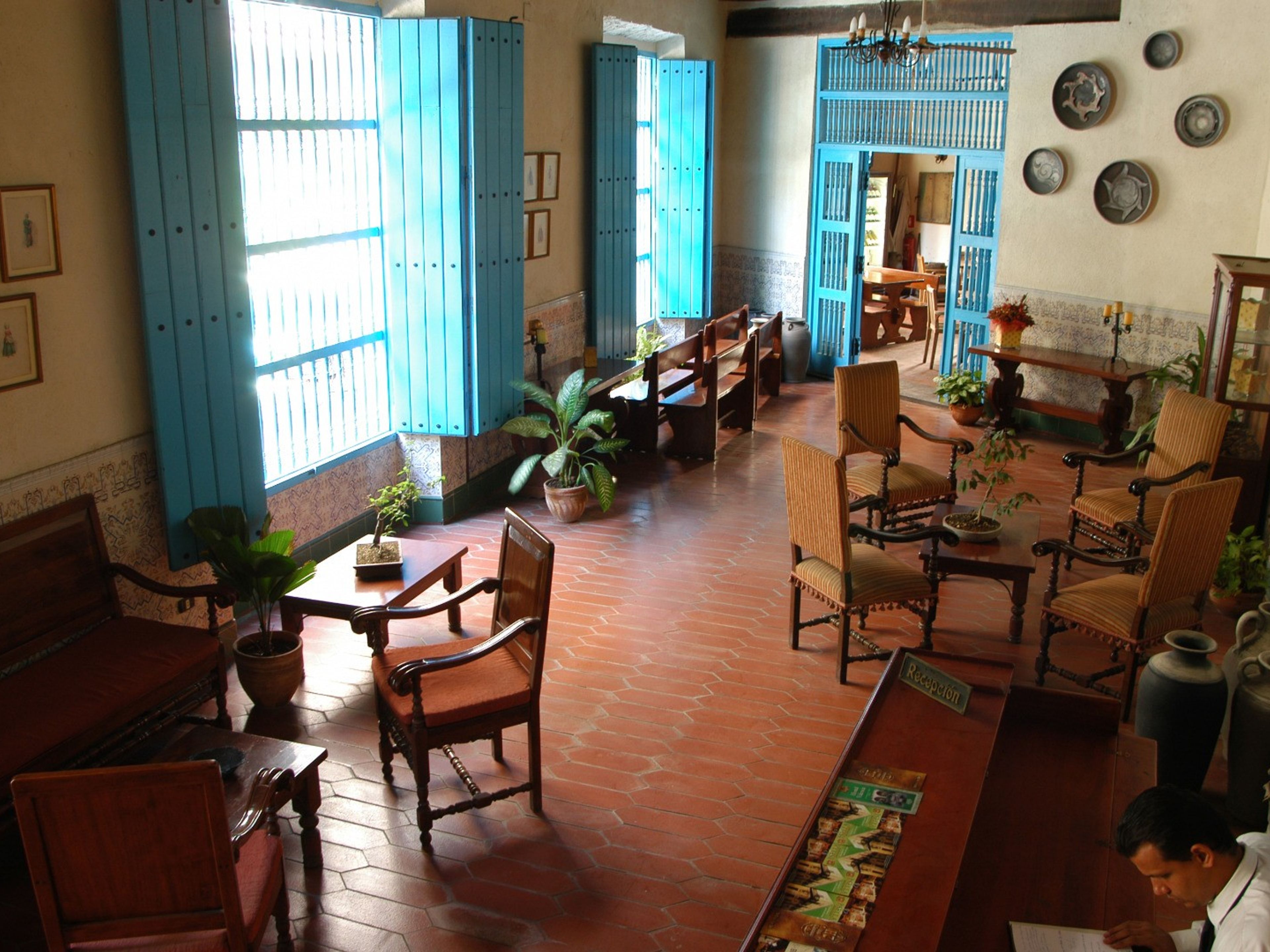 HABAGUANEX COMENDADOR HotelLobby & reception panoramic view