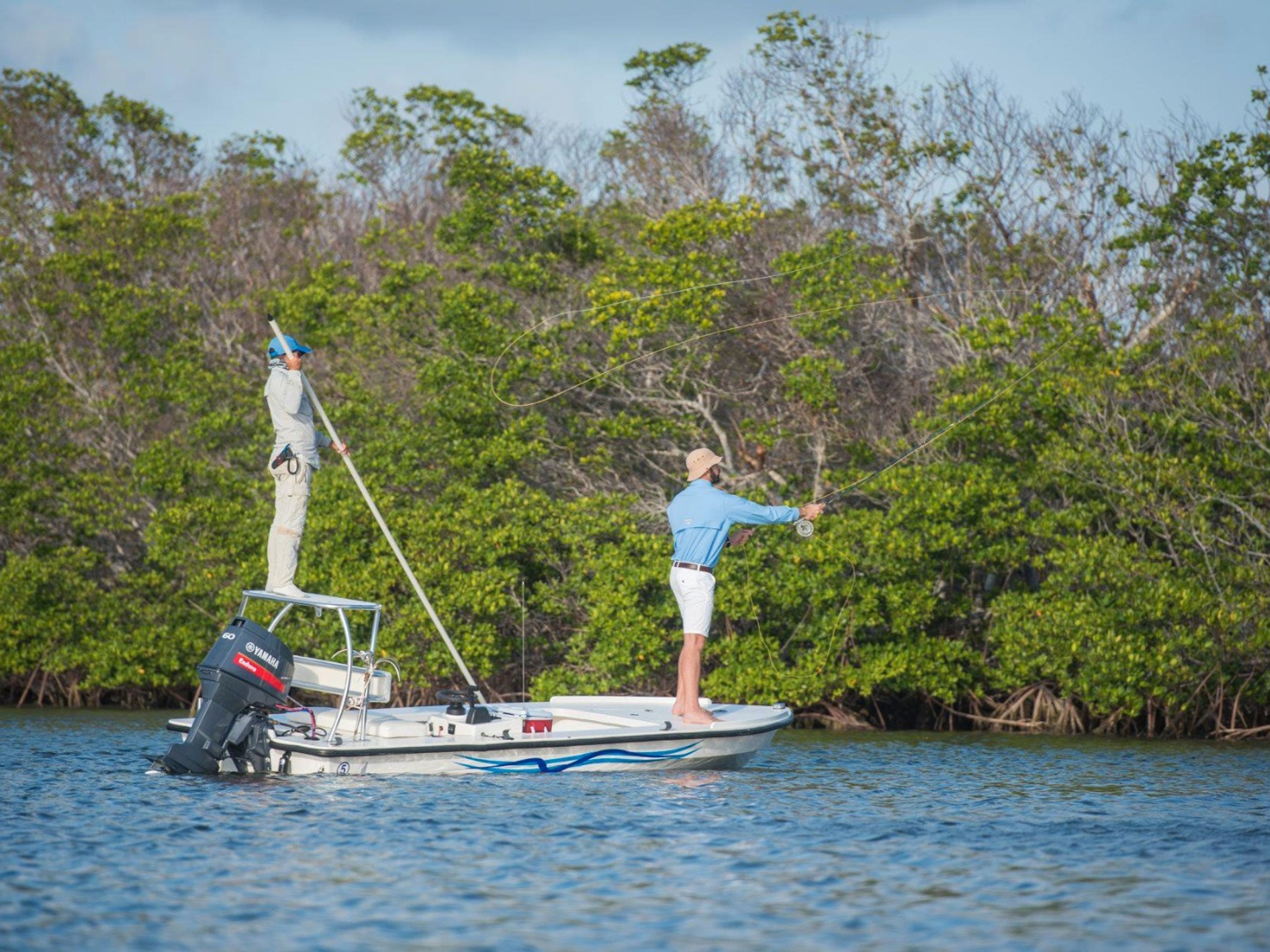 Hotel LA MARINA PLAZA & SPA CAYO CRUZFly Fishing in the zone view