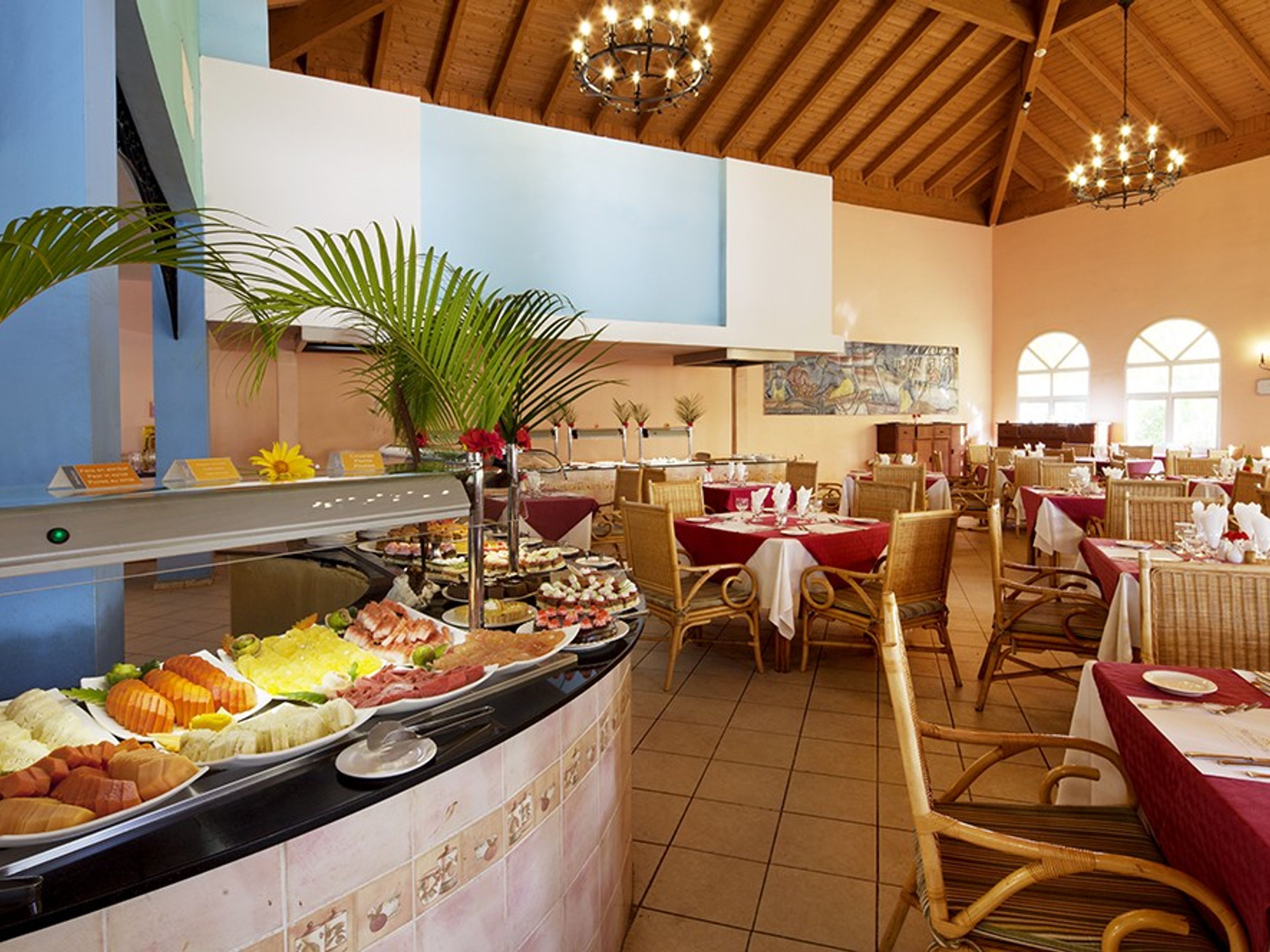 MEMORIES CARIBE BEACH RESORT Hotel - Adults Only Over 16 Years OldInternational Buffet Restaurant Las Arcadas