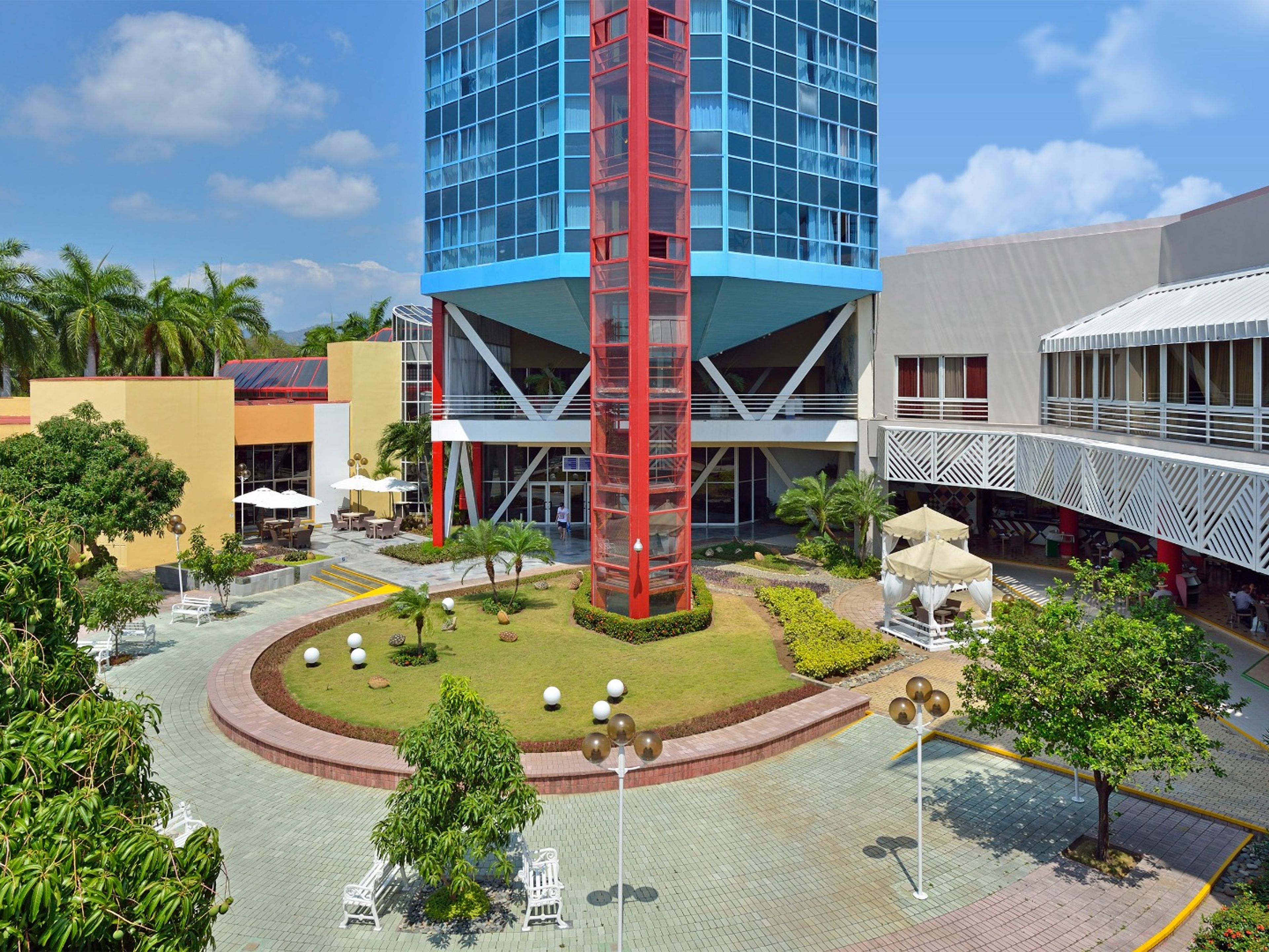 Oтель MELIÁ SANTIAGO DE CUBAHotel´s panoramic view