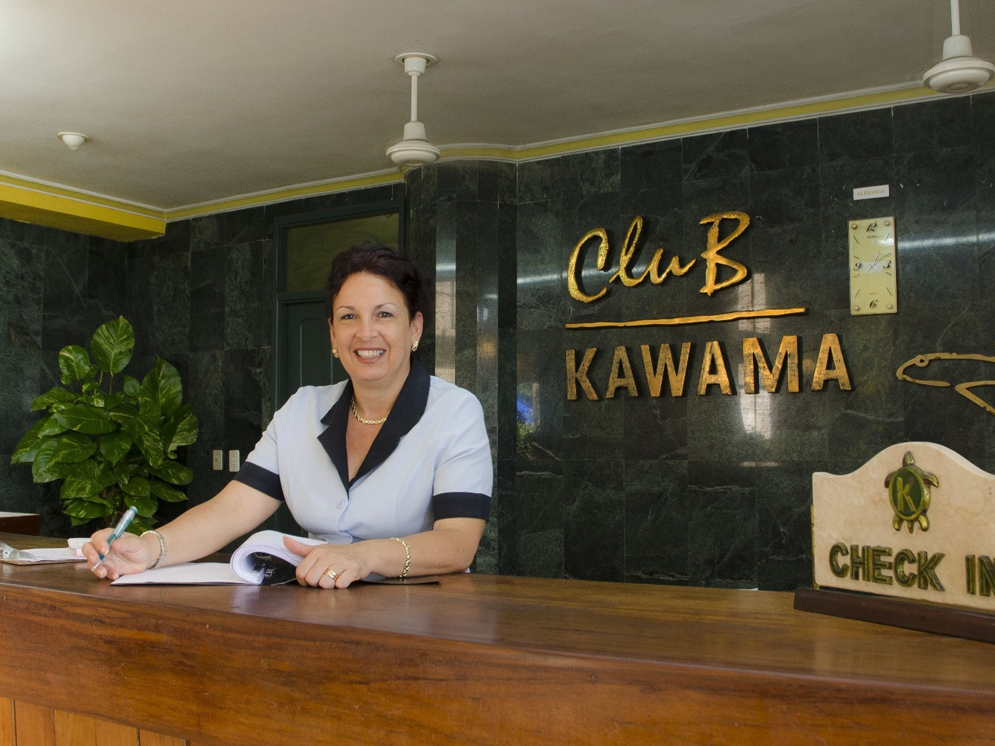 Отель GRAN CARIBE CLUB KAWAMAReception