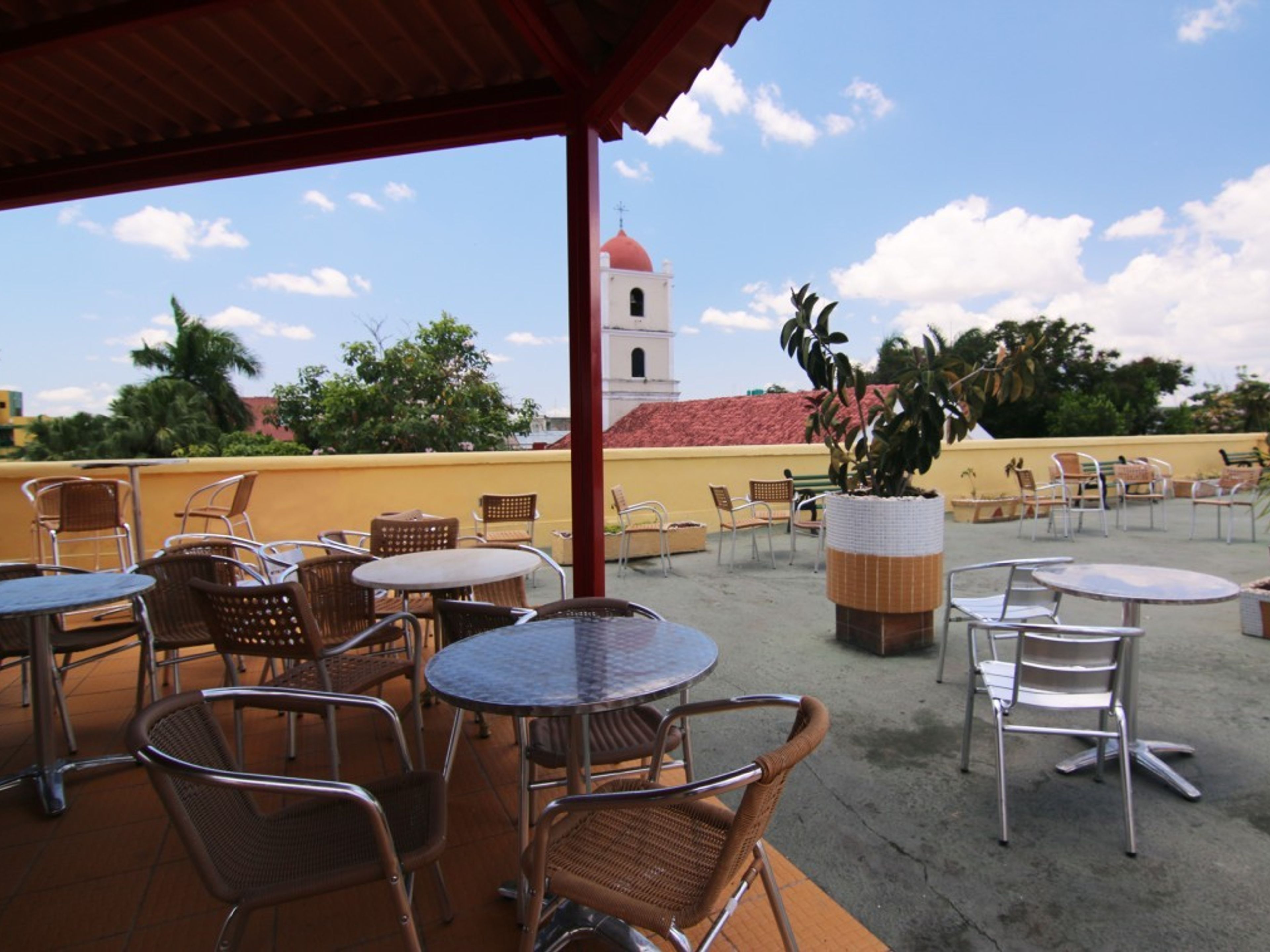 ISLAZUL MARTÍ HotelHotel terrace and Guantánamo city panoramic view