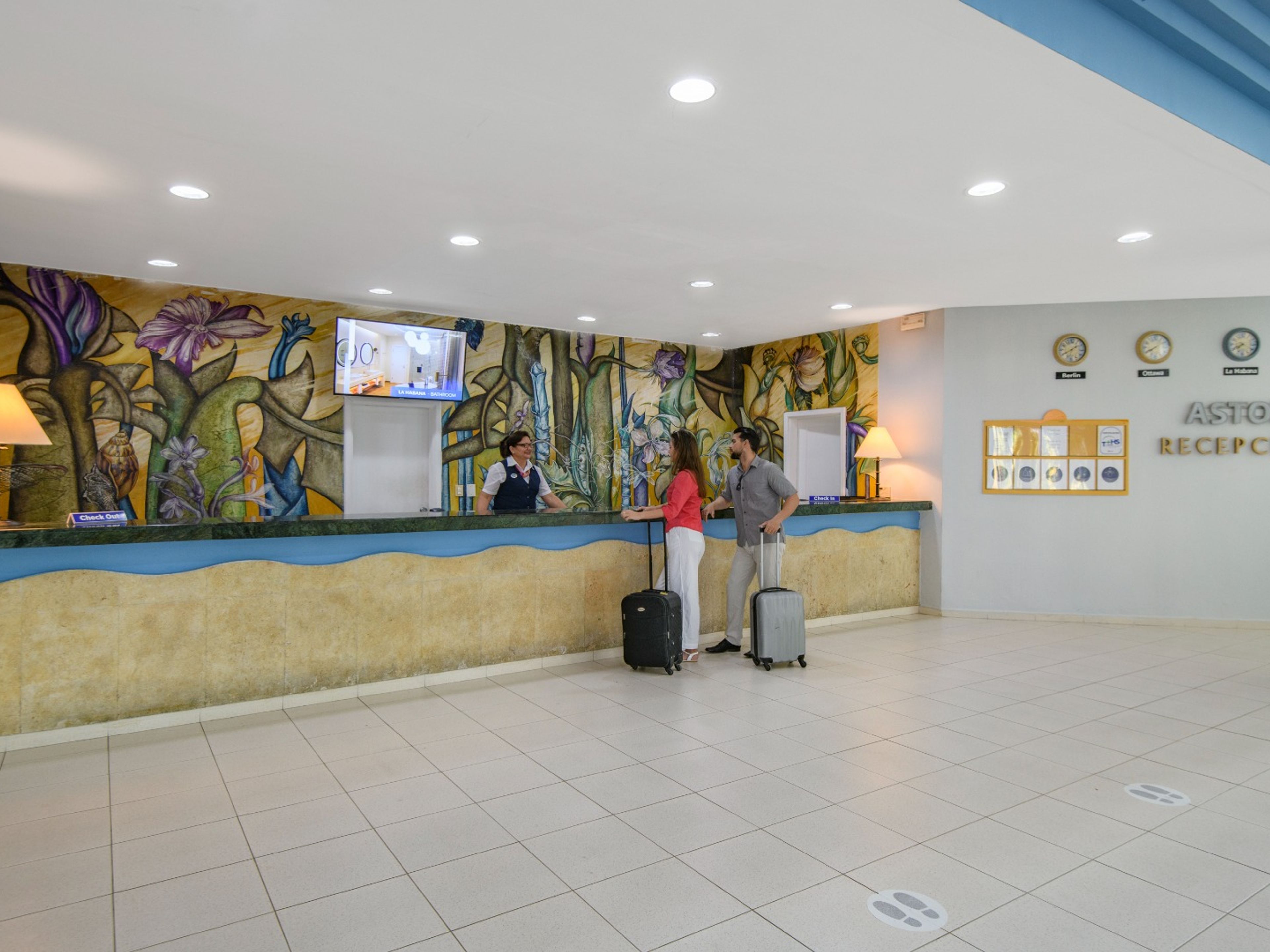 ASTON COSTA VERDE BEACH RESORT HotelHotel's reception panoramic view.