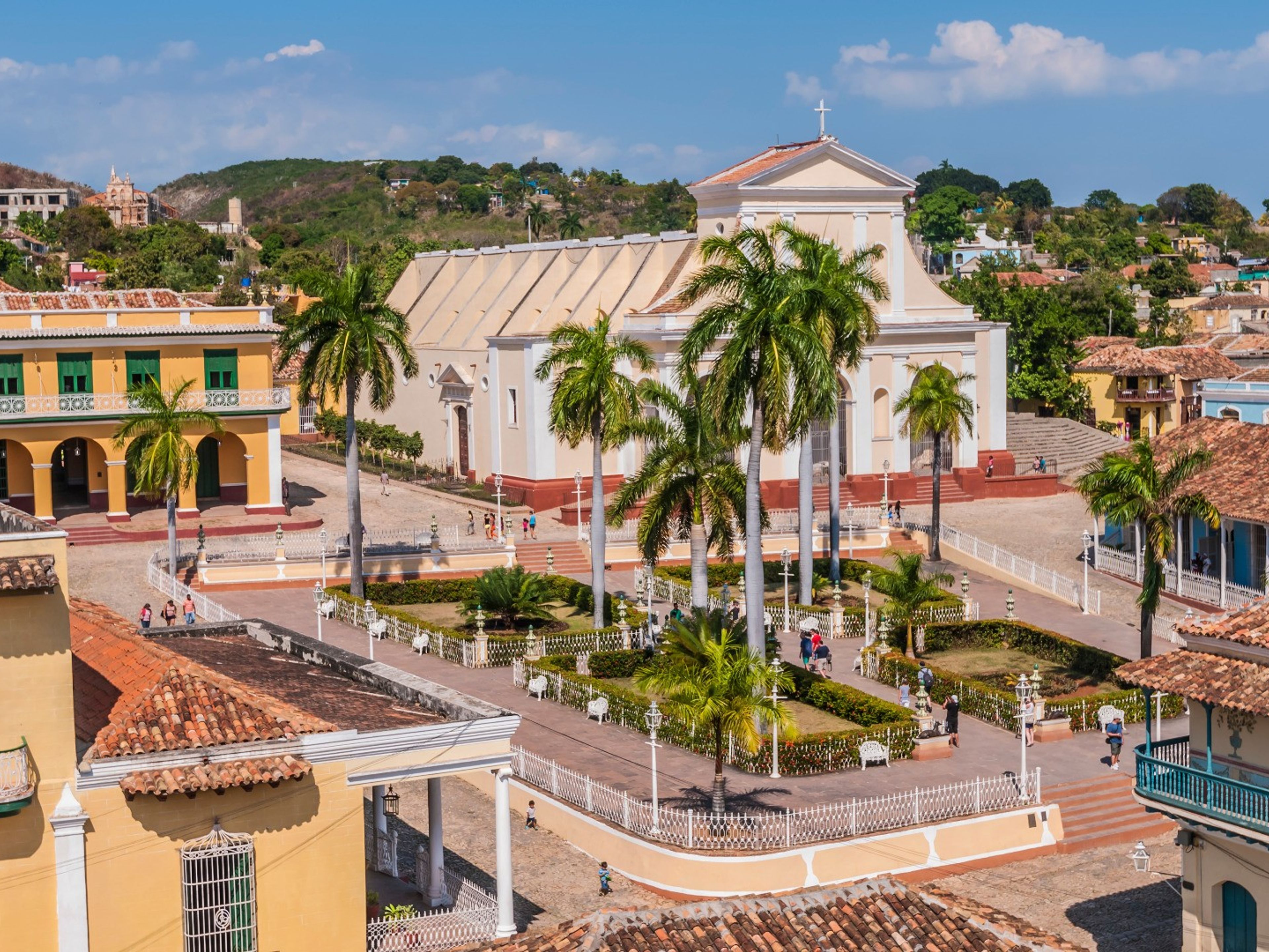 Отель E Mesón del RegidorPanoramic Trinidad mayor square view