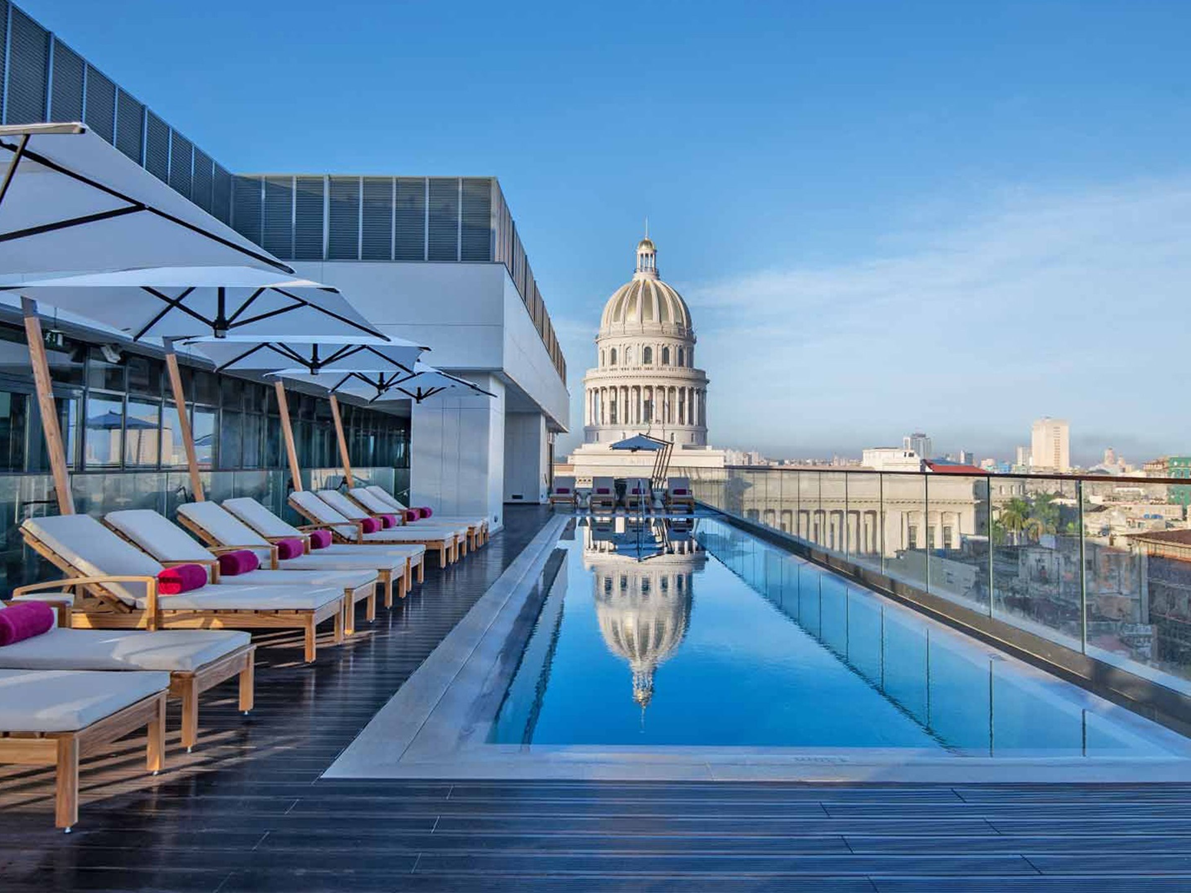 MELIA COLLECTION GRAN HOTEL BRISTOL HABANA VIEJASwimming´s pool view