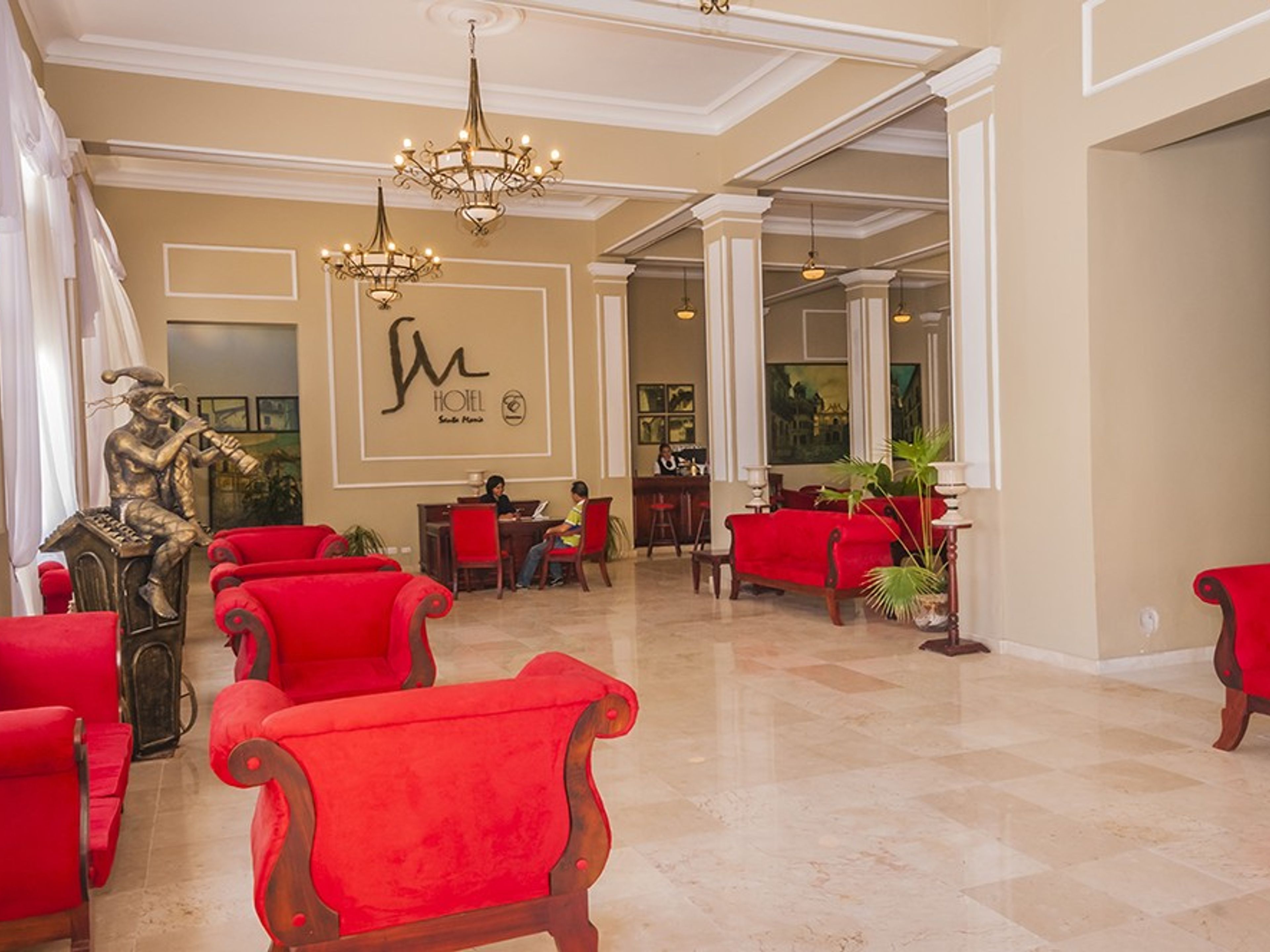 Hotel SANTA MARIA BY MYSTIQUELobby & reception panoramic view