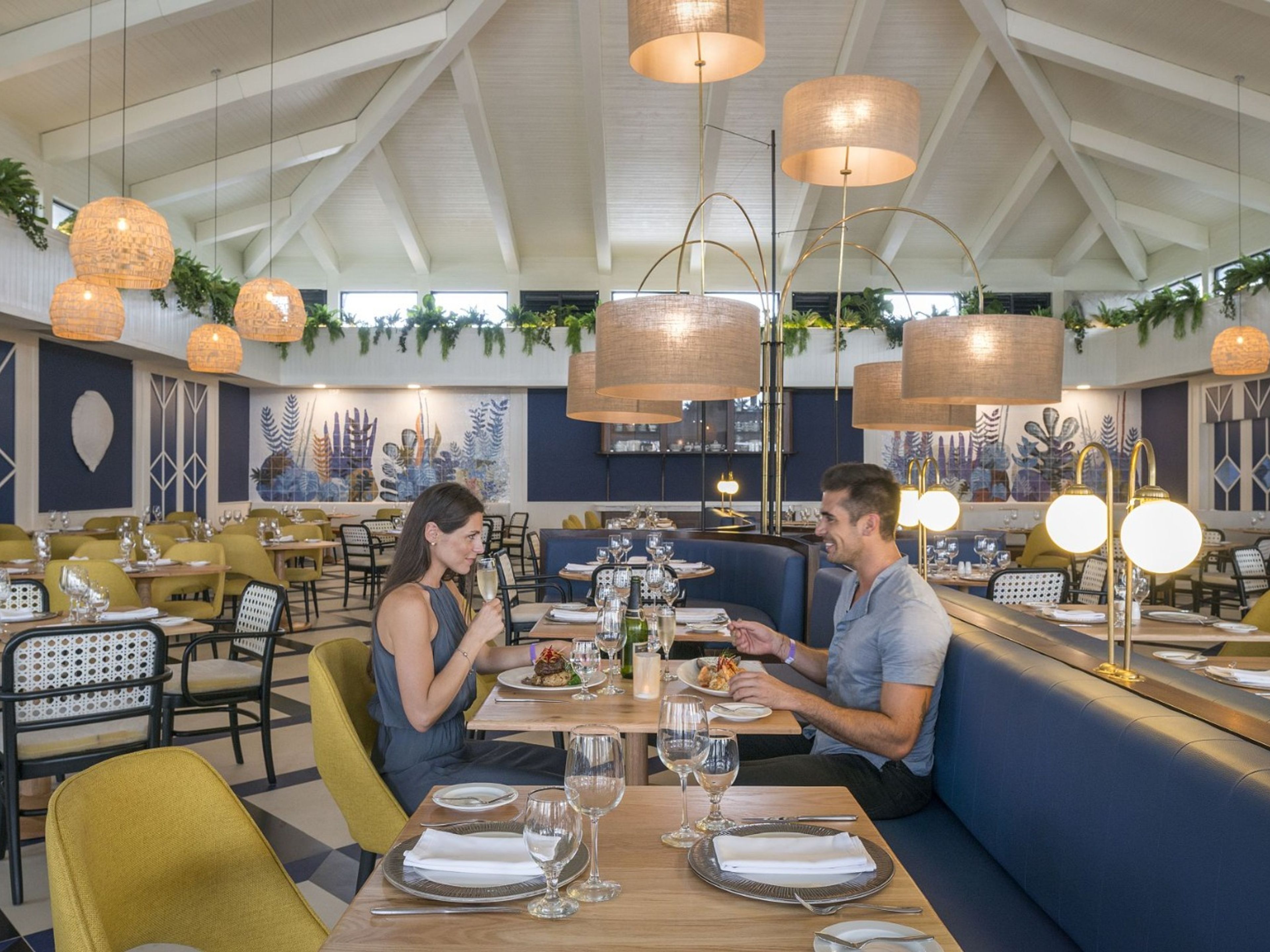 Hotel OCEAN EL FARO.French Restaurant BLUE MOON (Adults only)