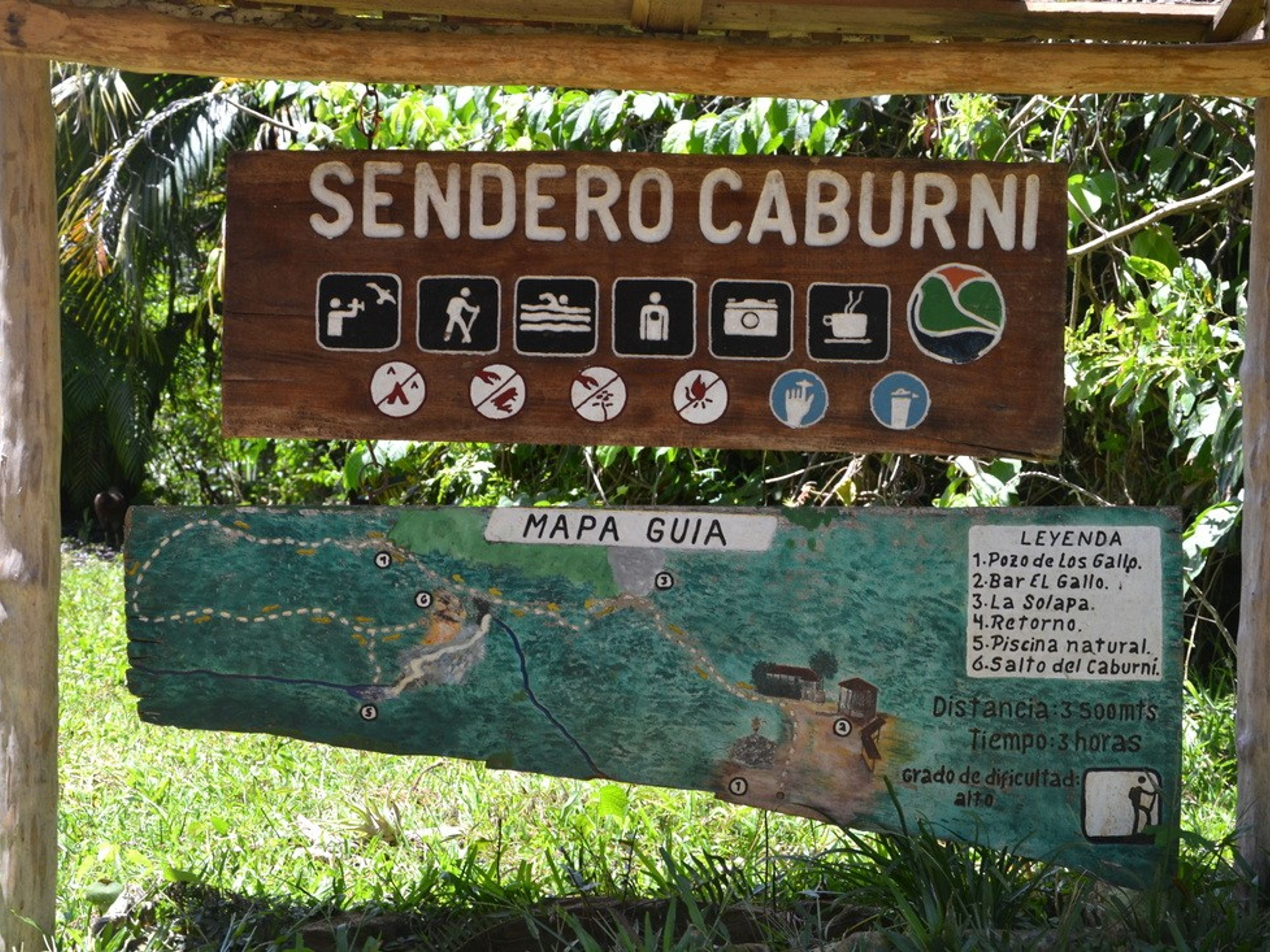 CABURNÍ VillaCaburni waterfall trekking tour