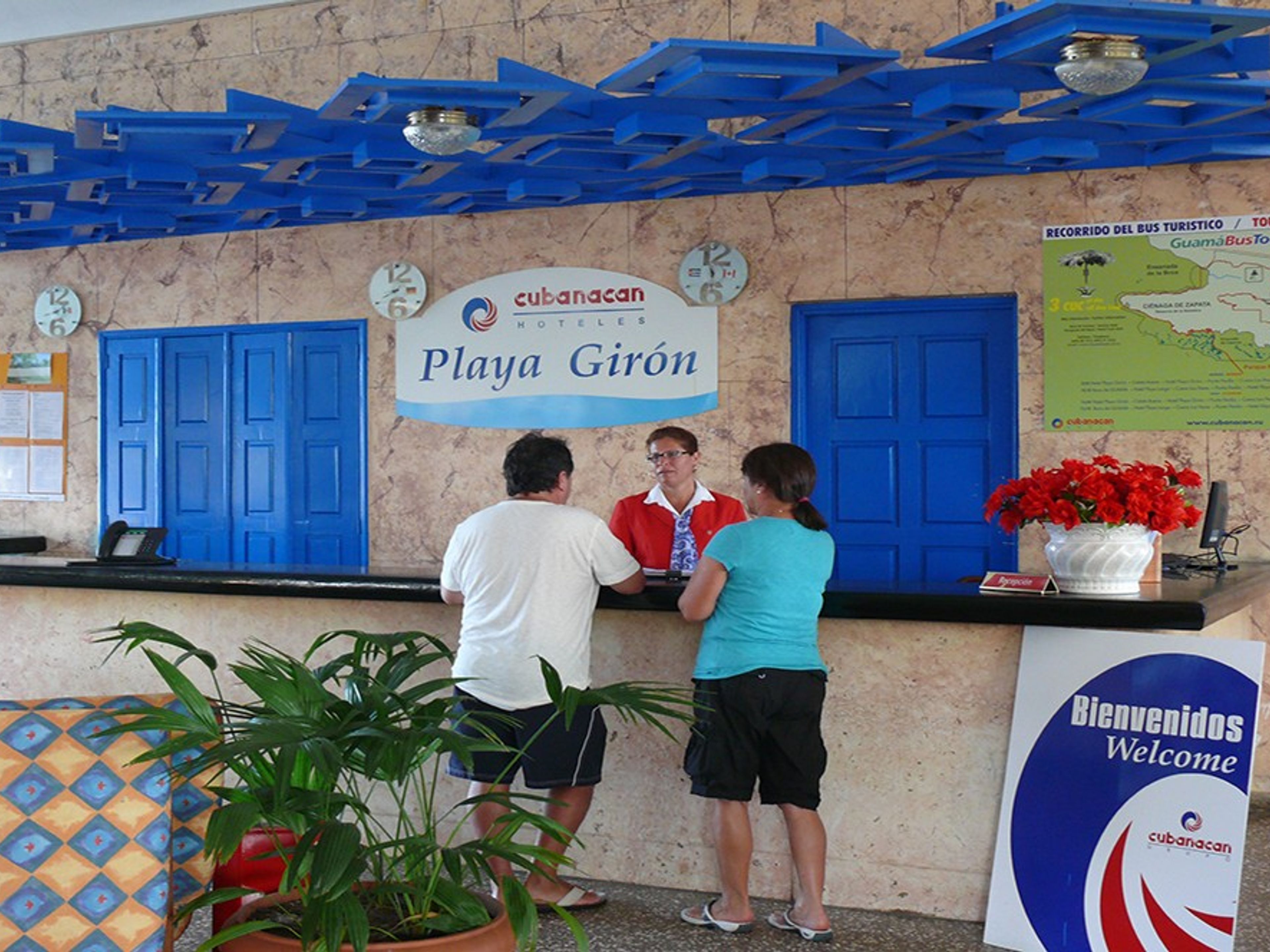 Horizontes Playa Girón HotelReception