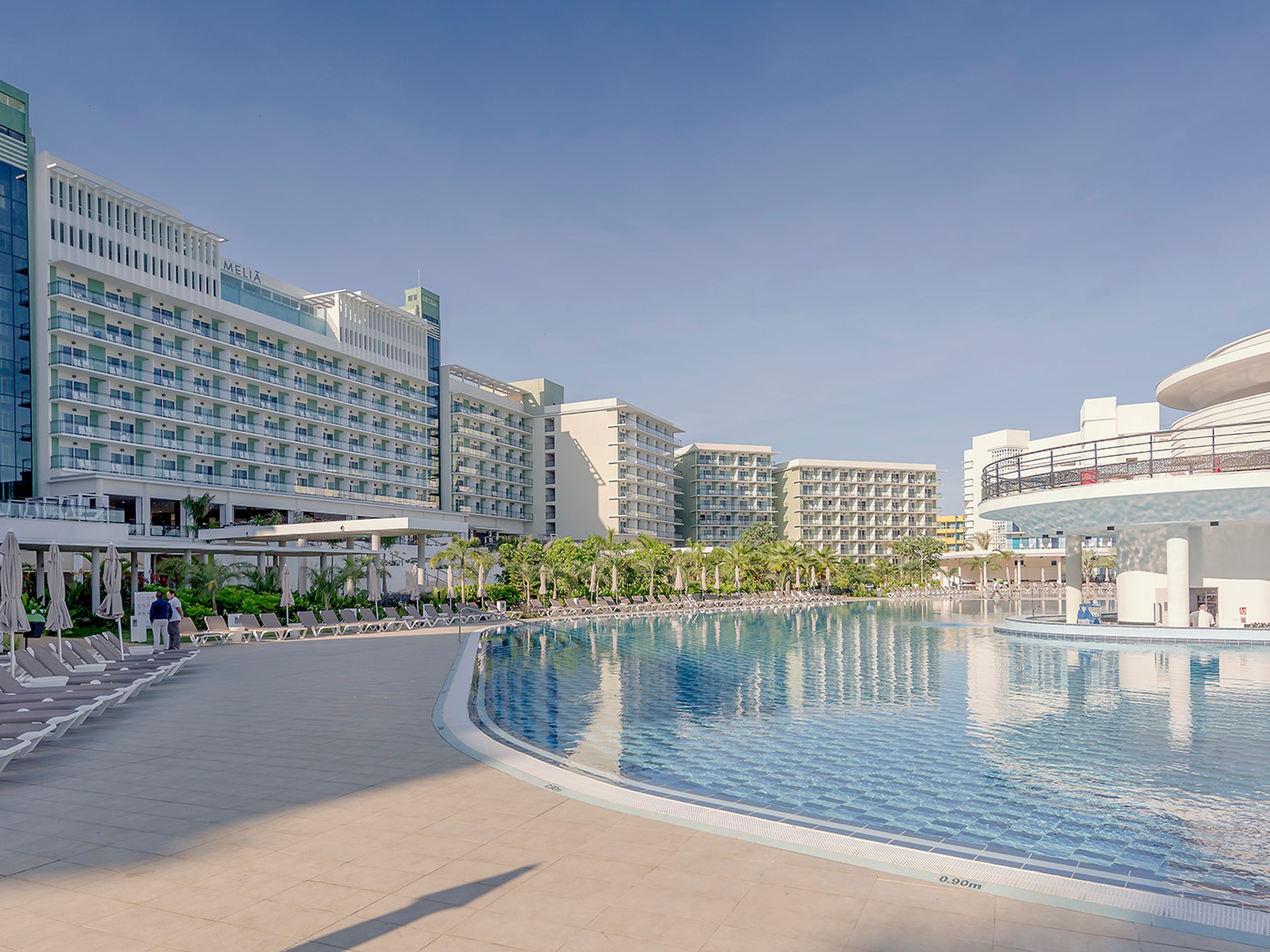 Отель MELIÁ INTERNACIONAL VARADERO ALL INCLUSIVEHotel´s pool view