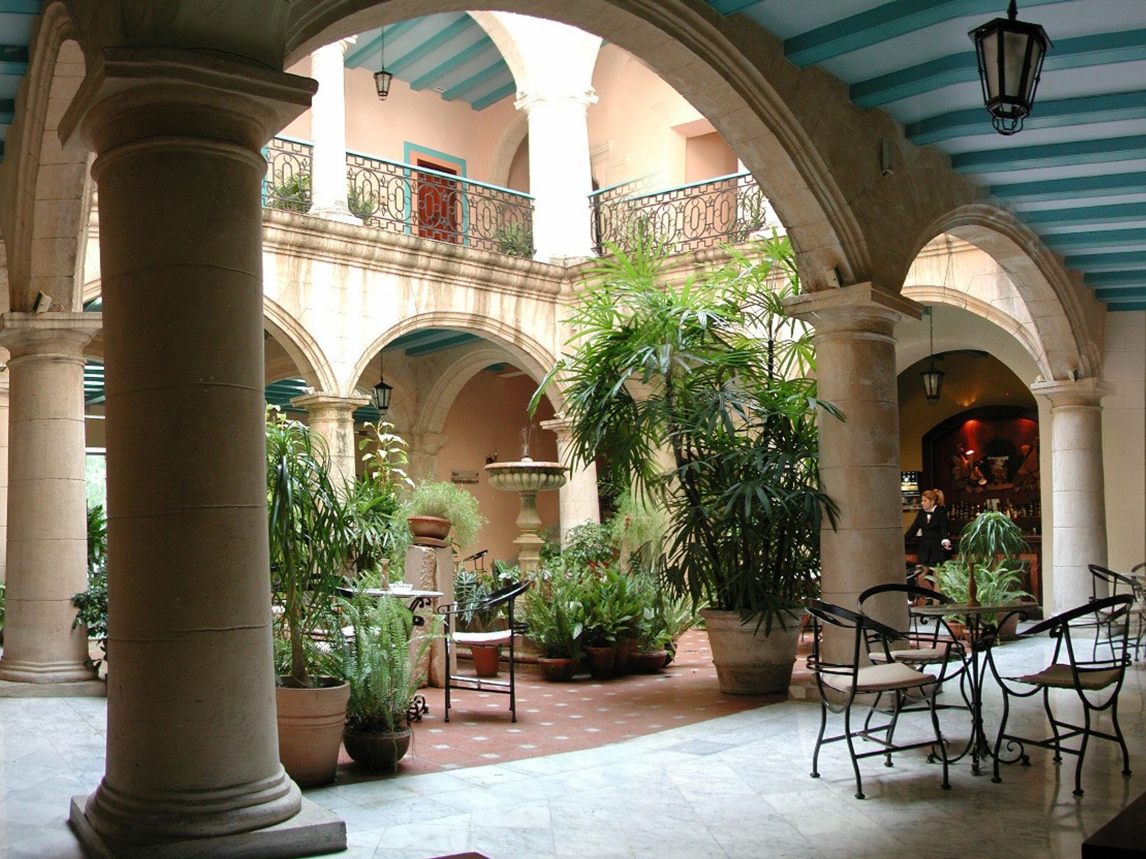 HABAGUANEX SANTA ISABEL HotelInside patio view