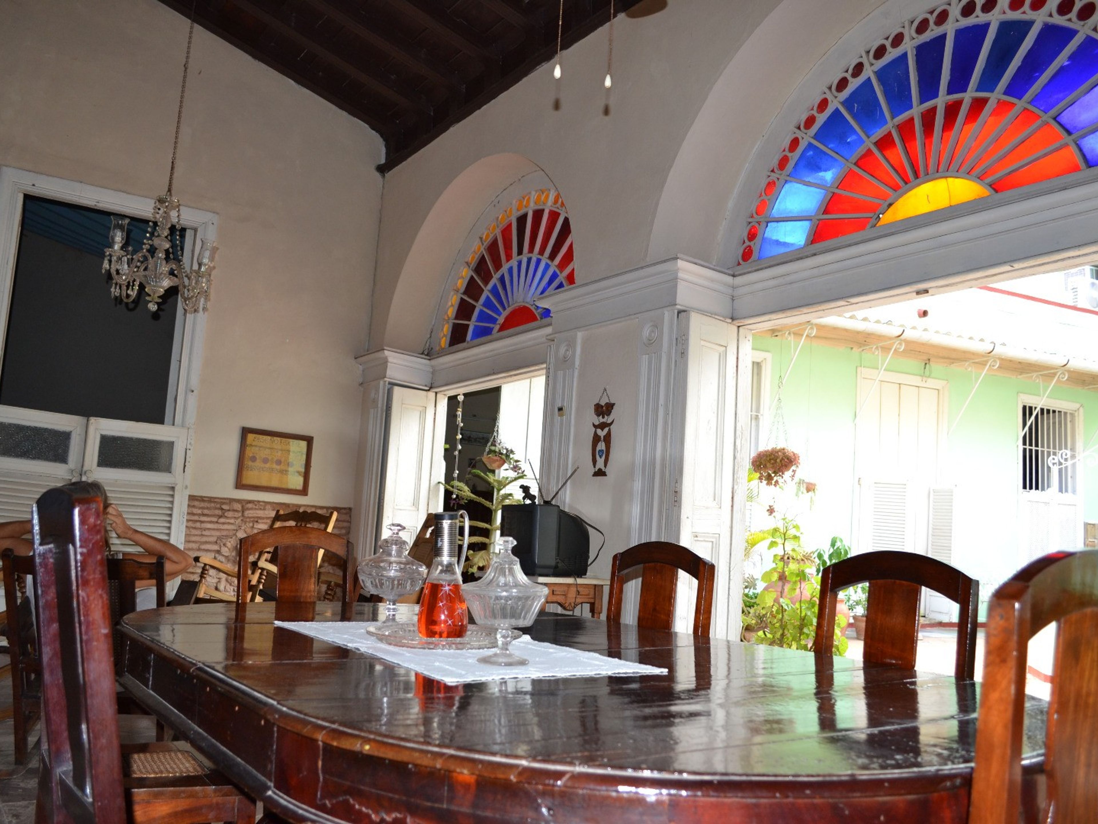 Casa del Historiador (Hospedaje Liliana Zerquera Gallardo), FERNANDO HERNÁNDEZ ECHERRI (Cristo), No. 54House dinning room