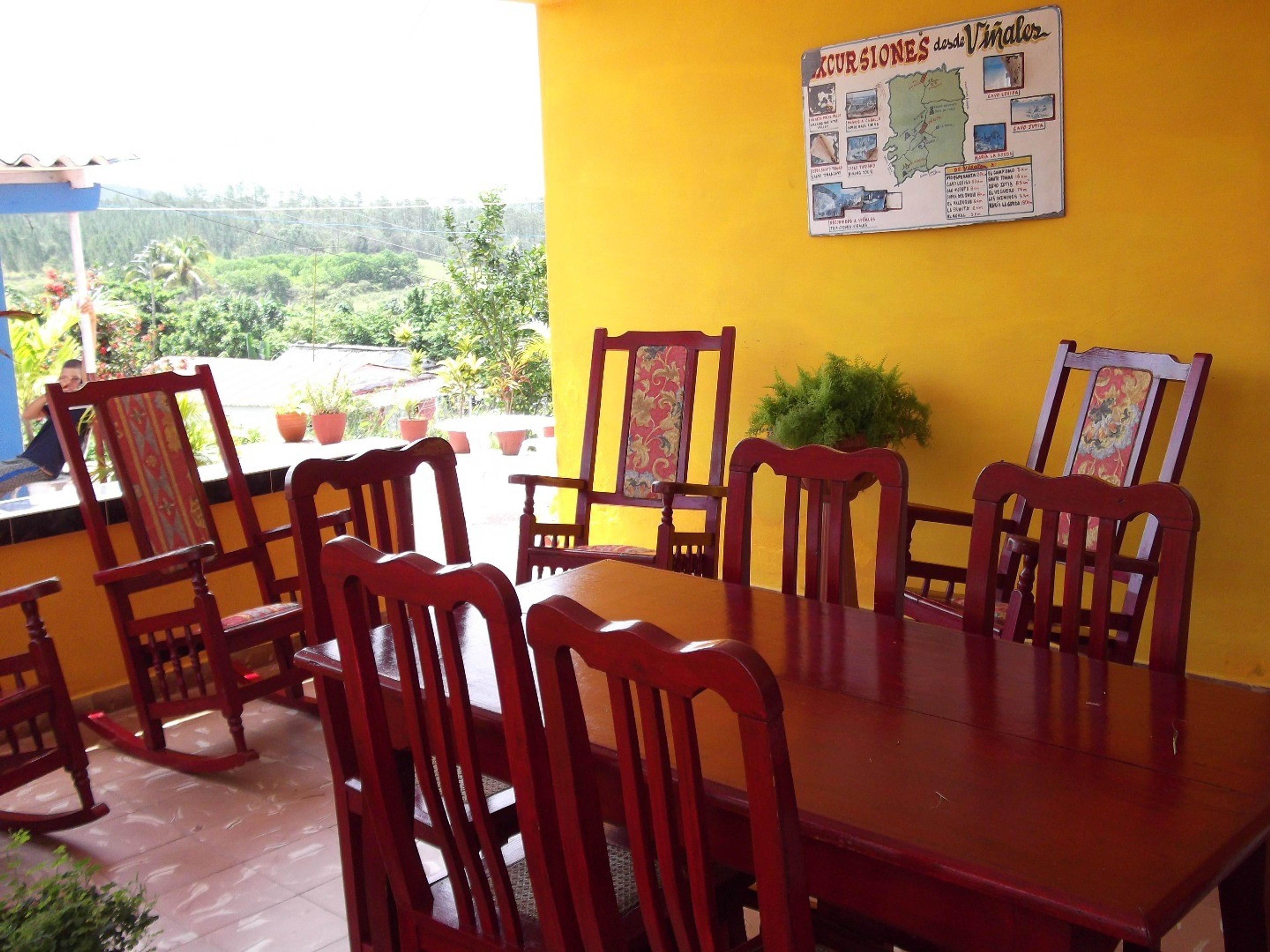 Дом el Amanecer, Km 23House dinning room