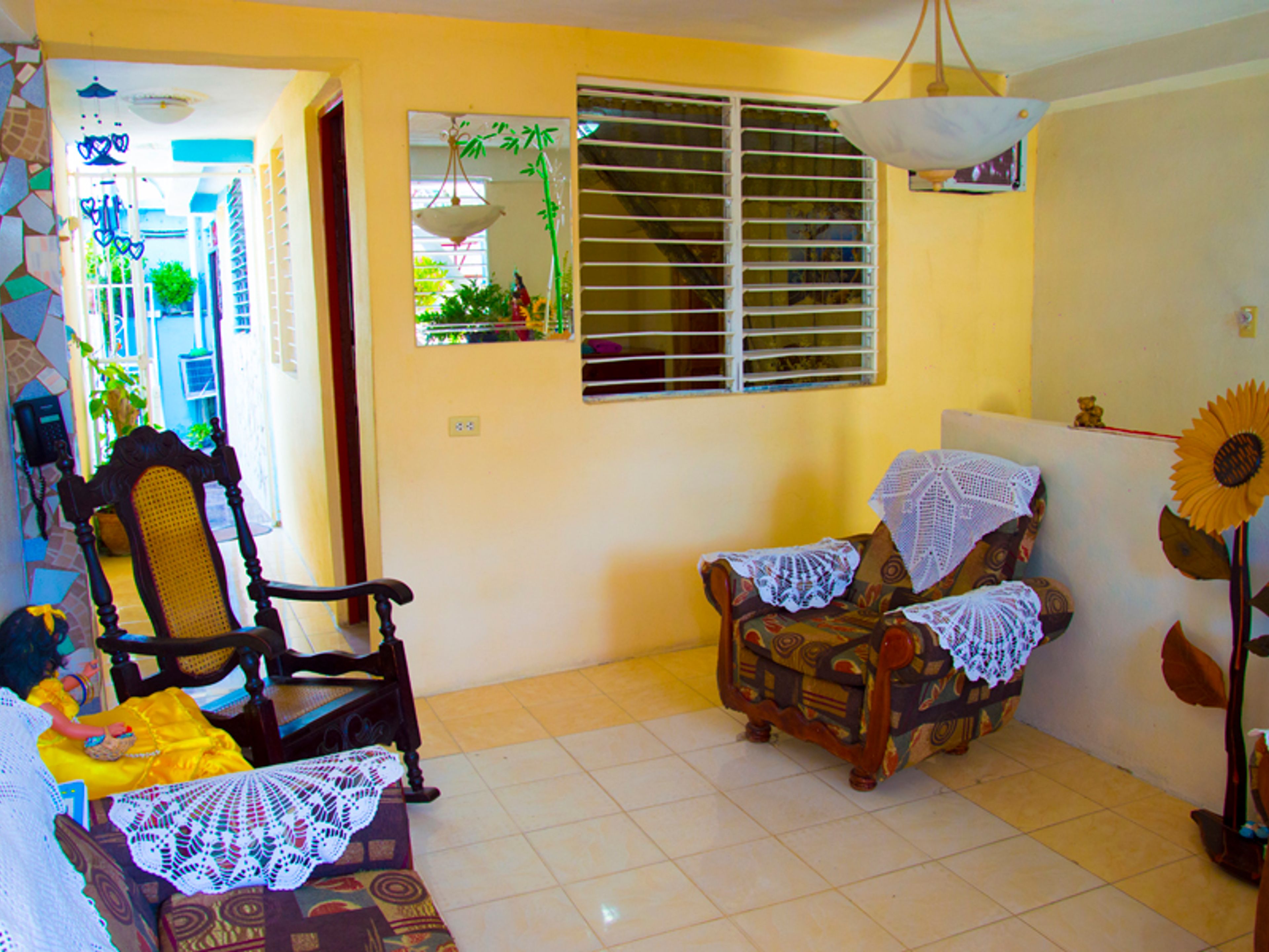Дом de Alina & Ariel, REY PELAYO (Eduardo Yero), No. 85 - House´s living room