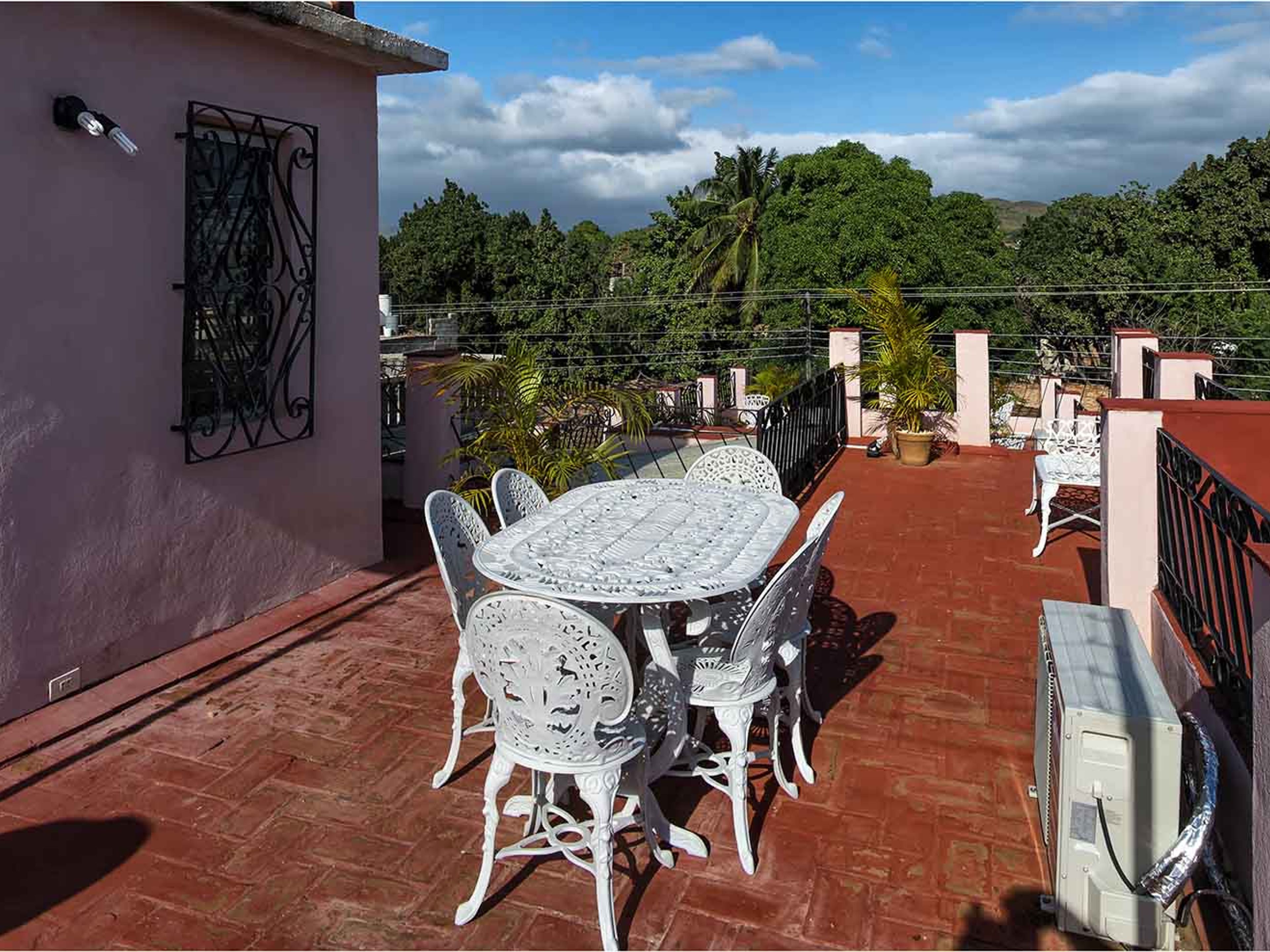 Hostal Enyo, CALLEJÓN DEL AGUACATE (Pedro Zerquera), No. 323Terrace with city and mountains view