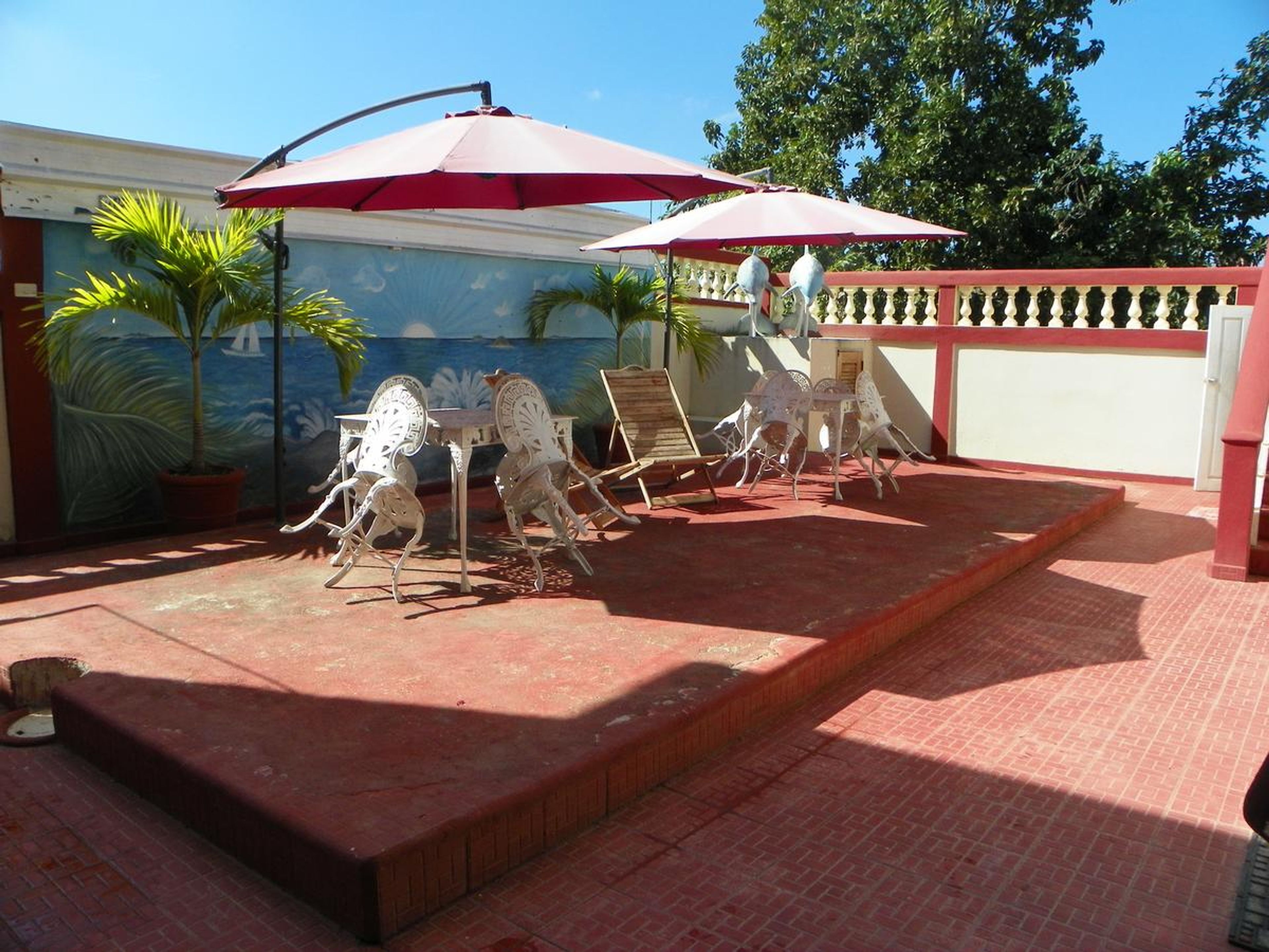 Villa Plata Tropical, PLAYA LARGAHouse´s terrace view