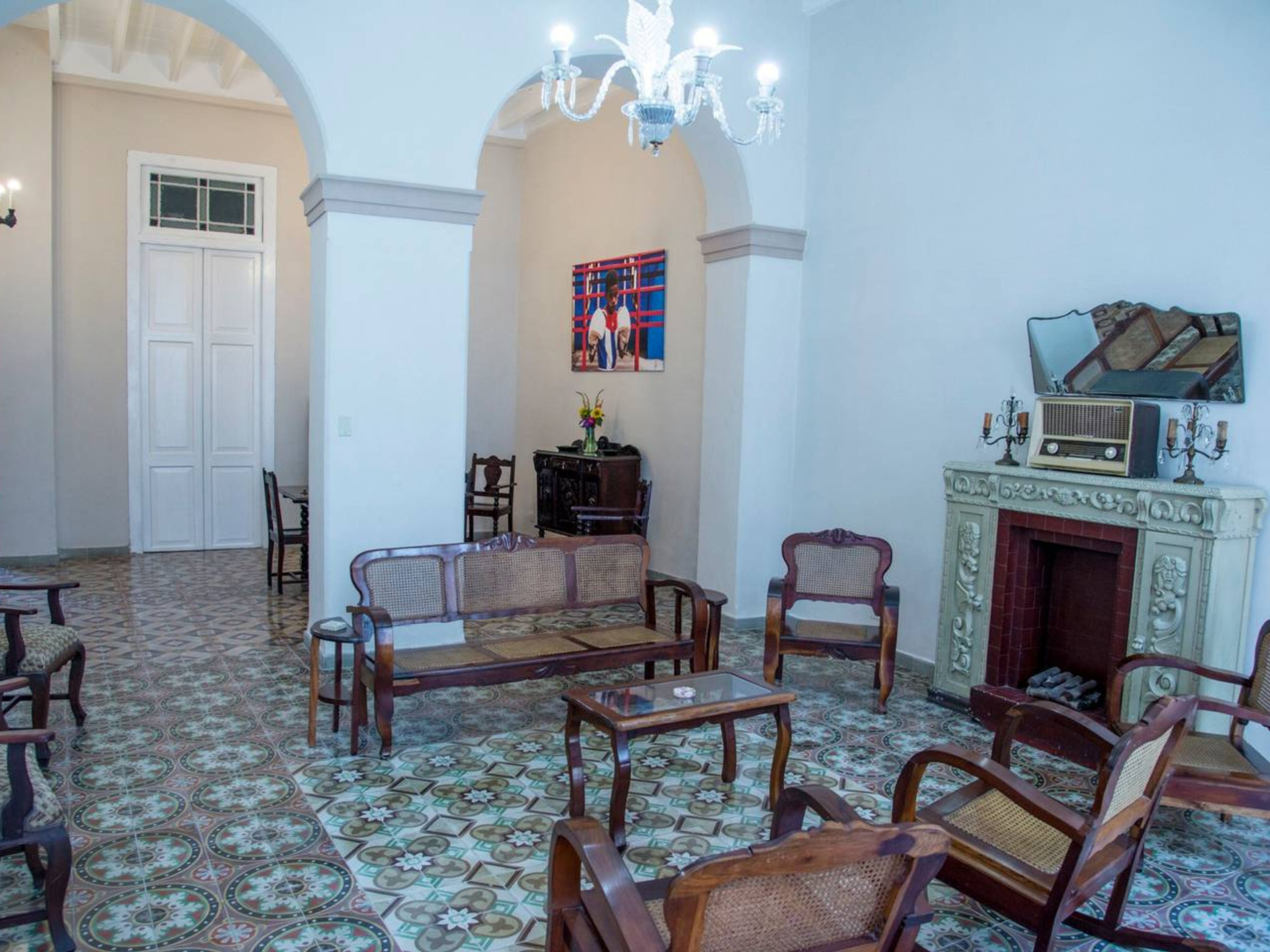 Hostal B&B Casa Ajiaco, AGUIAR, No. 568House´s living room