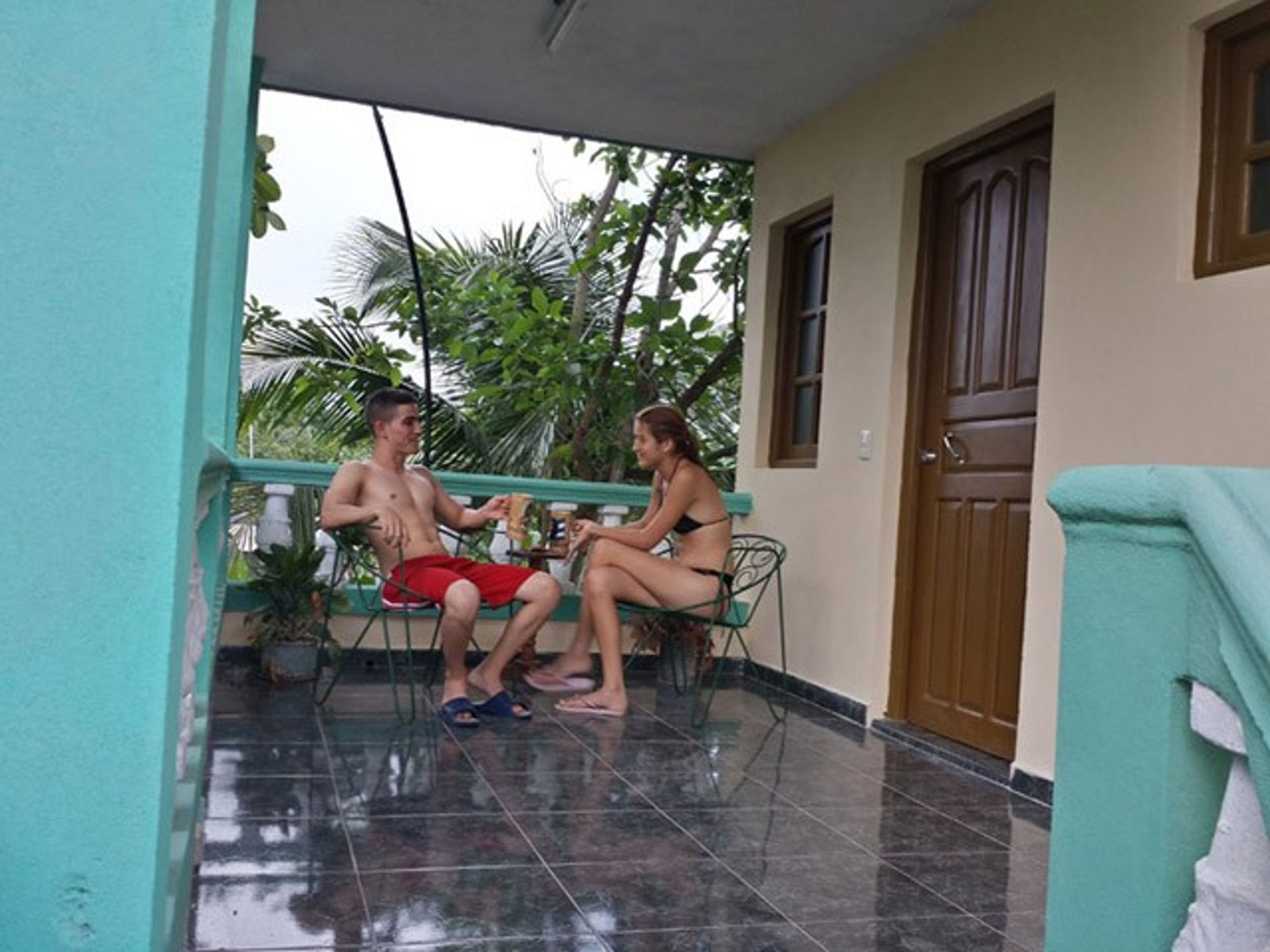 Casa Niña, MARIO LÓPEZ, Playa LargaHouse's terrace view