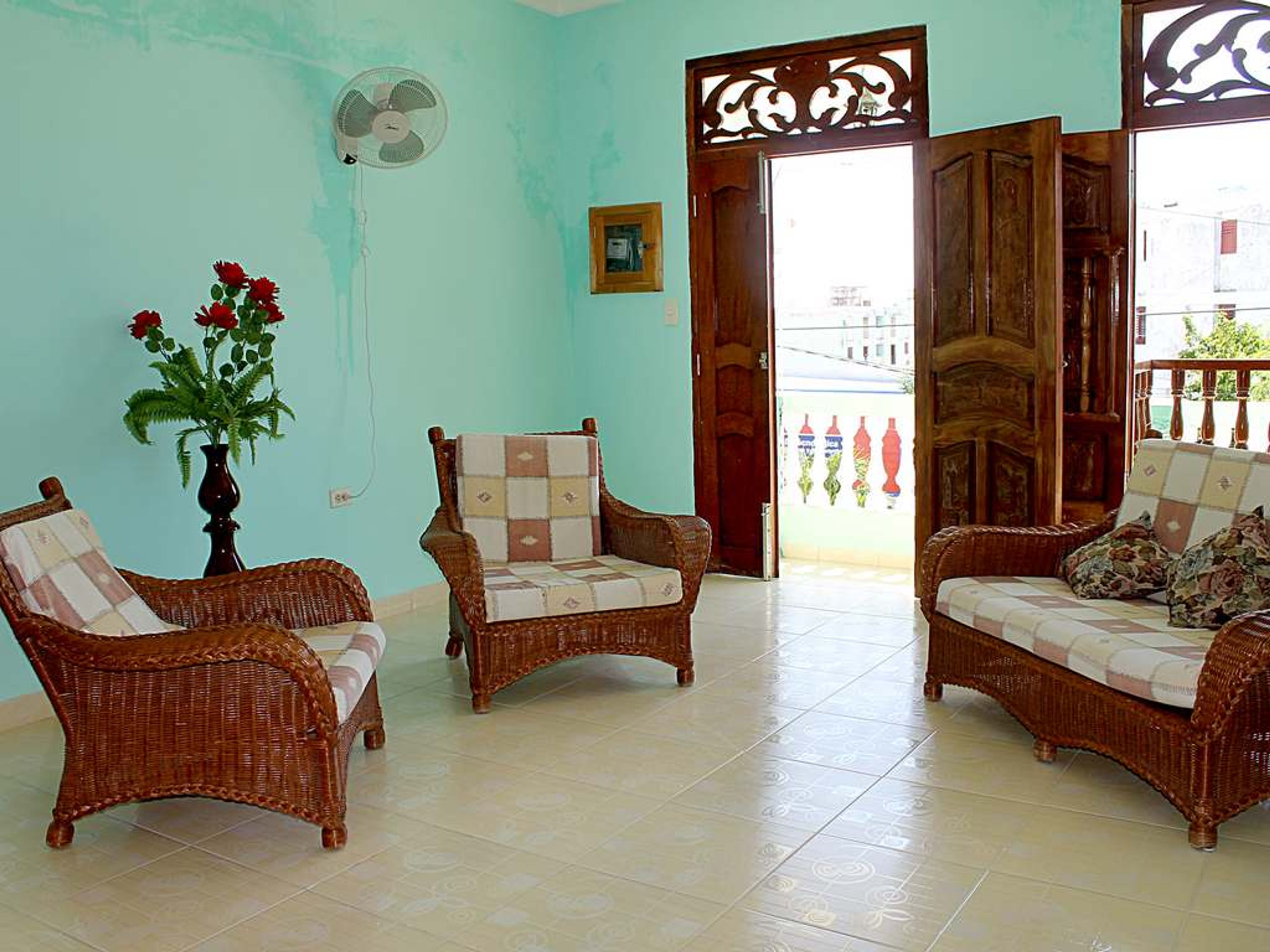 Hostal La Fruta, JOSÉ MARTÍ (Jesús María) No. 42House's living room
