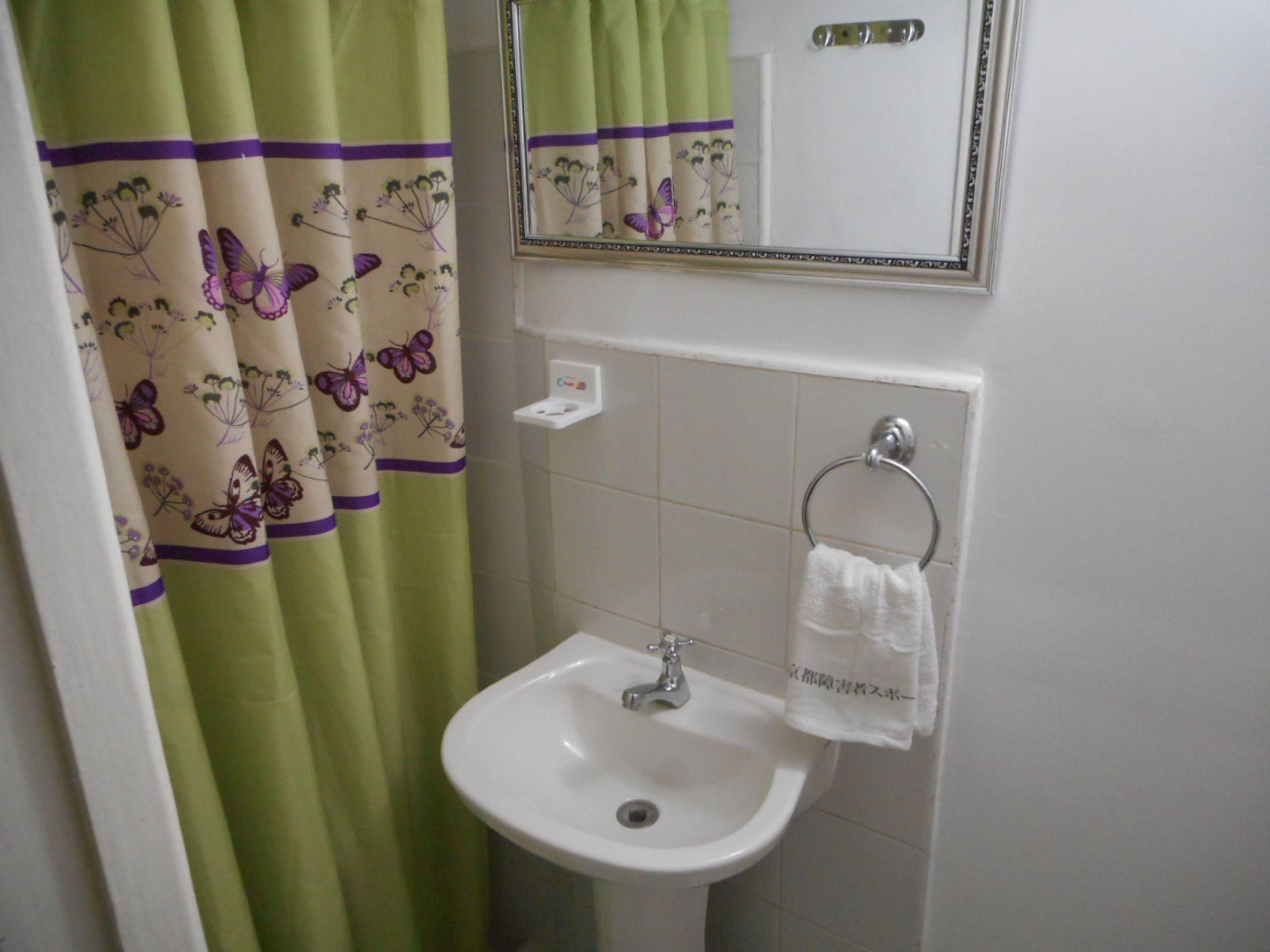 Casa Yara, CALLE 18, No. 315.Apartment's bathroom of green room view