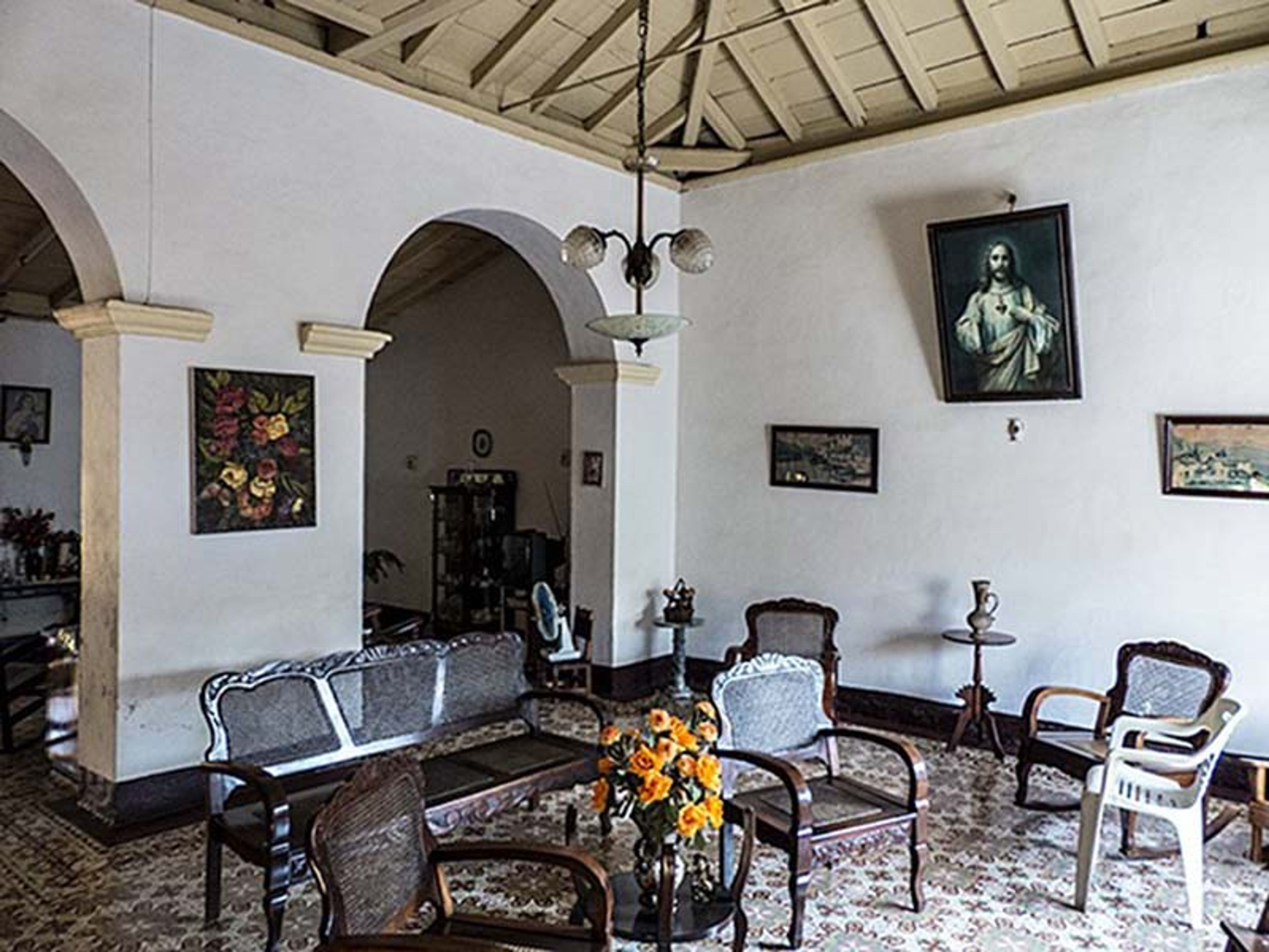 Hostal Casa Zenia Cadalzo, CAMILO CIENFUEGOS (Santo Domingo), No.265House's living room