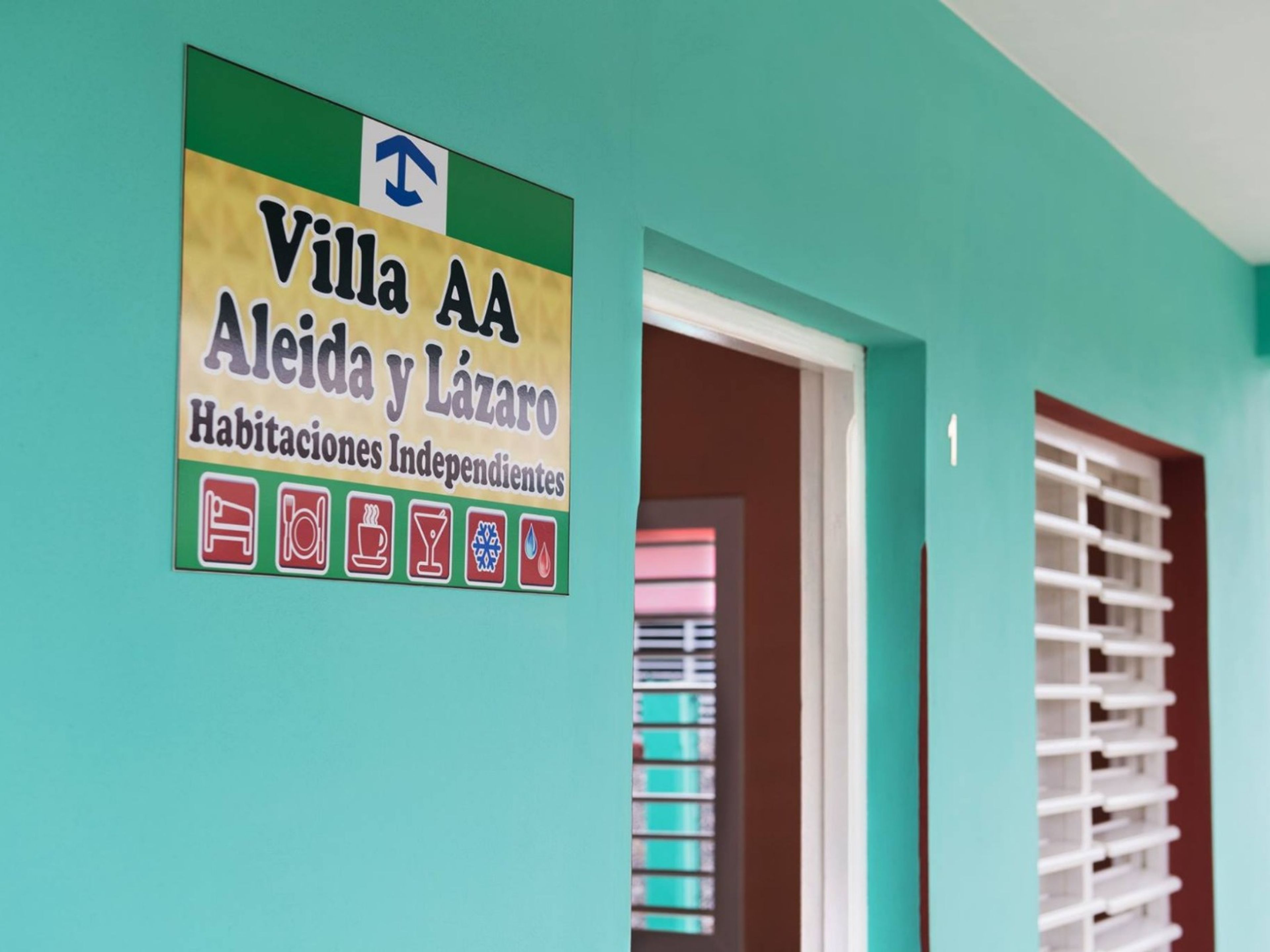 Villa AA Aleida y Lázaro, SEPTIMA, No. 1House's entrance view