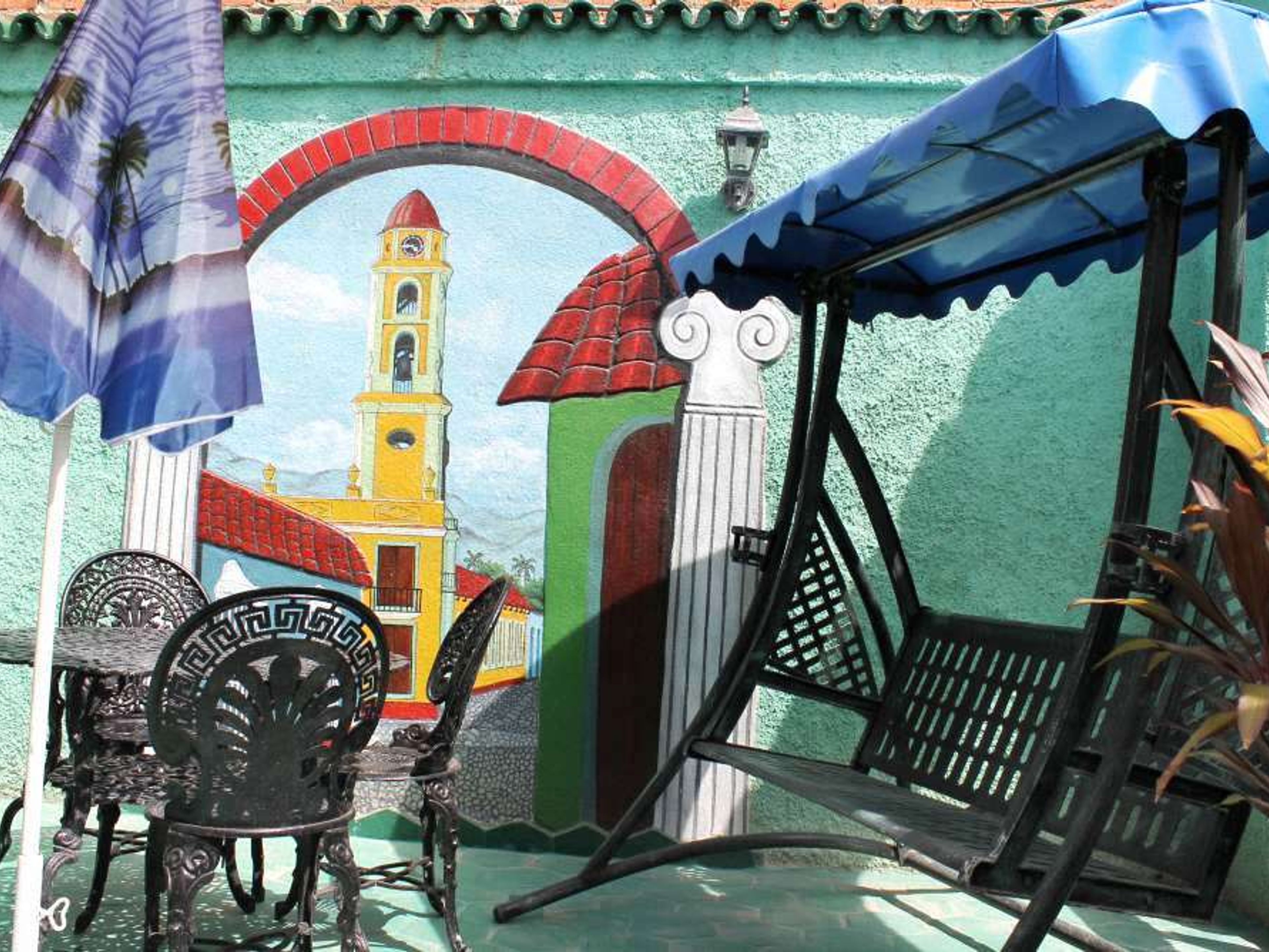 Hostal Omara, PEDRO ZERQUERA (Aguacate), No. 160-BHouse's terrace view
