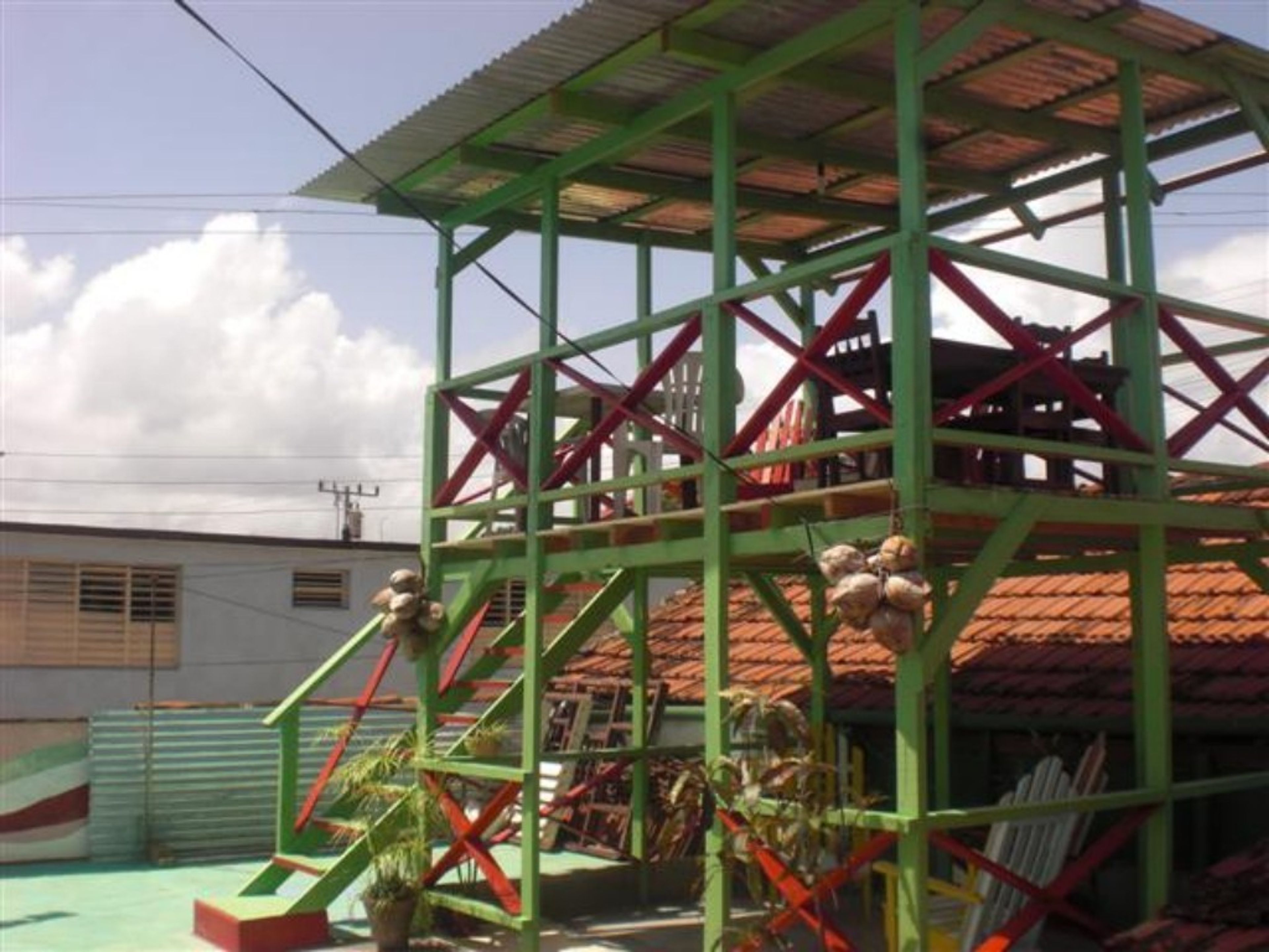 Hostal Casa Grande, MARTÍ, No. 81 - House terrace view