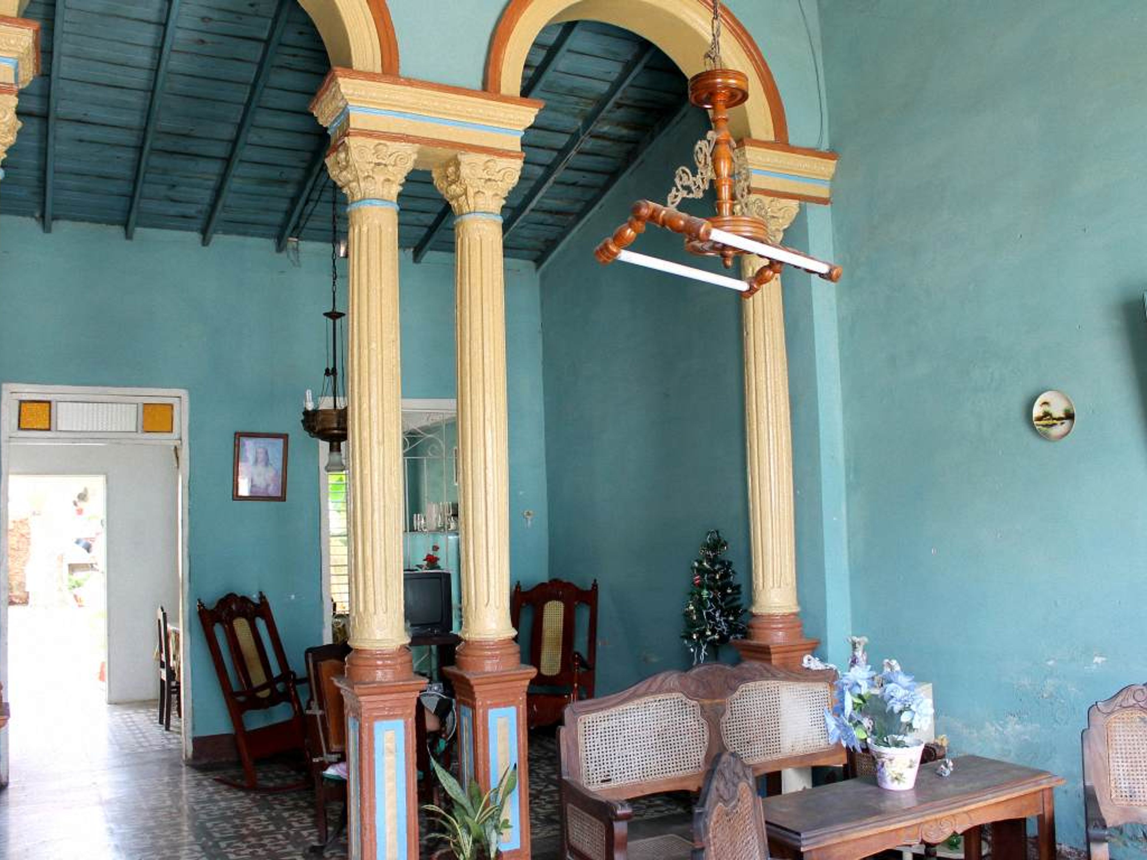 Hostal Álvarez, FRANK PAÍS (Del Carmen) No. 131House's living room