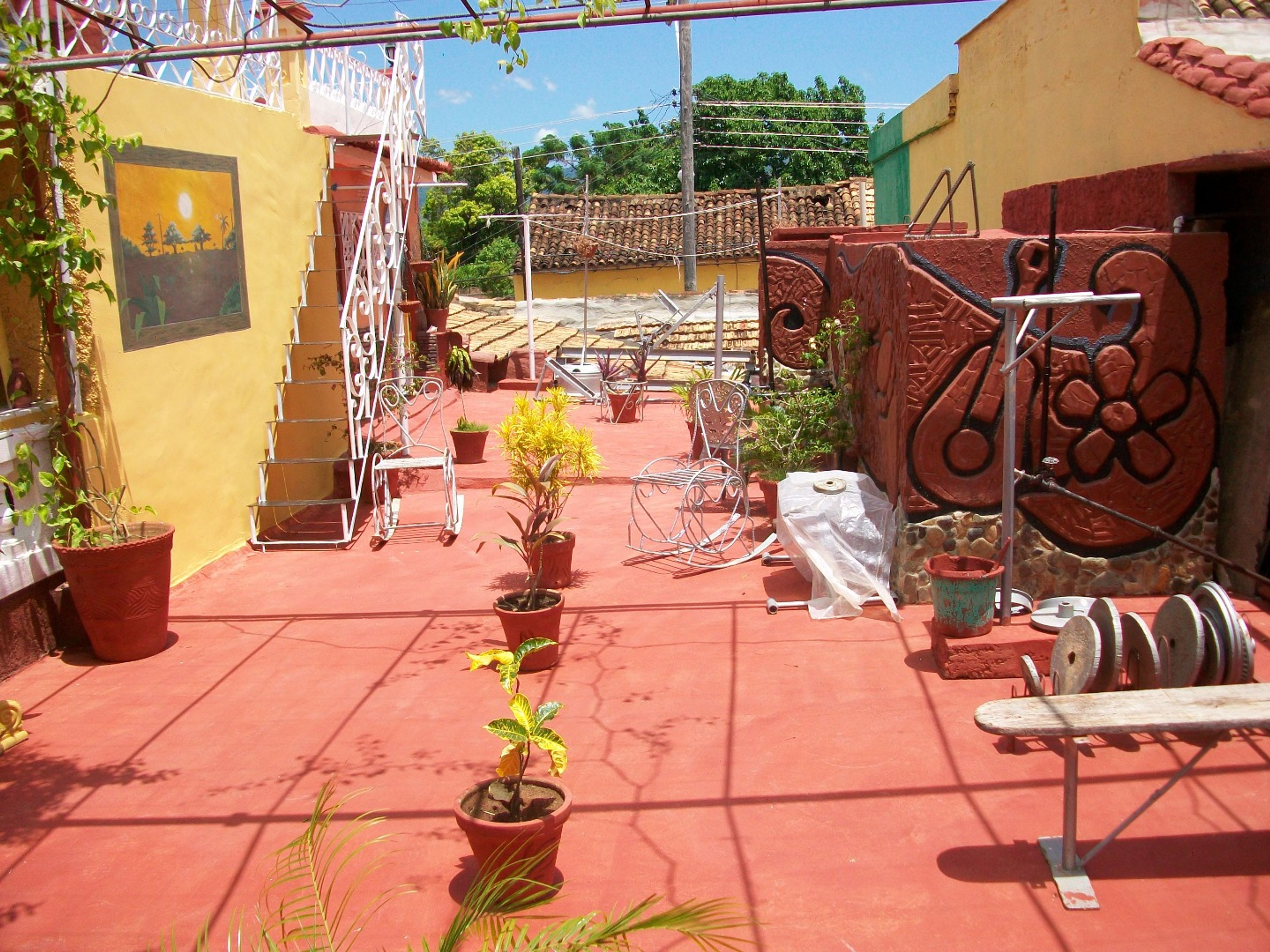 Hostal La Navarra, PIRO GUINART, No. 210House´s terrace view