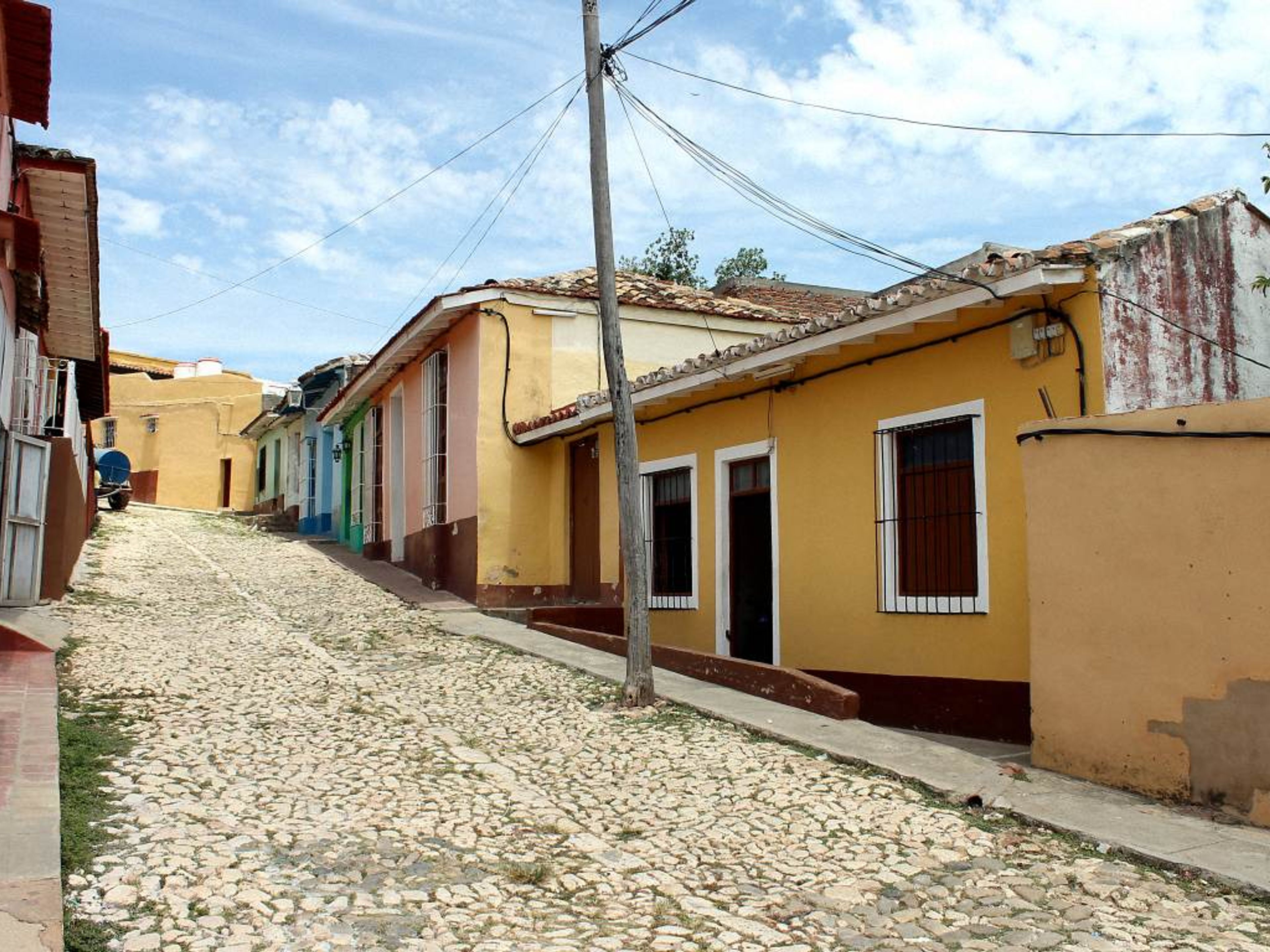 Hostal Migdalia, MEDIA LUNA (Ernesto Valdés Muñoz), No. 55-B - House's panoramic view and Trinidad old city