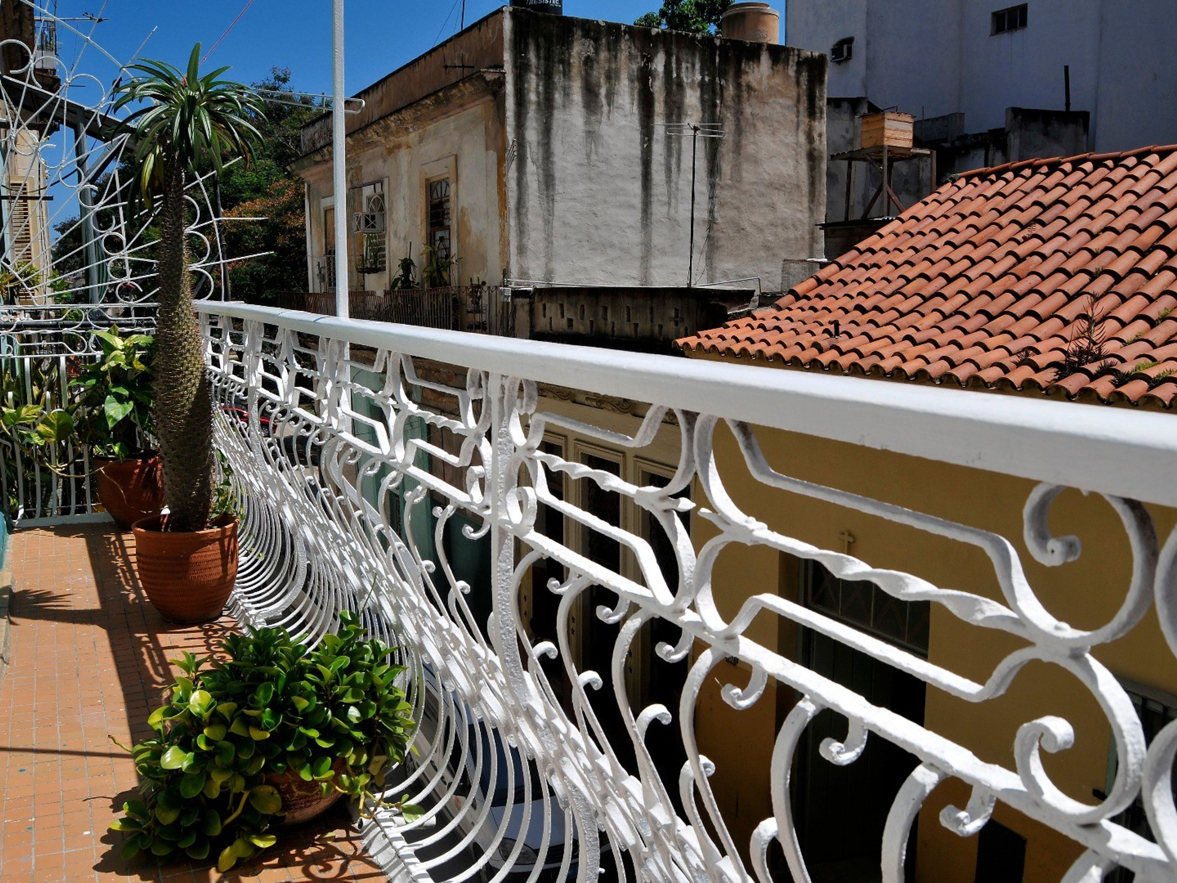 Casa Medina I, EMPEDRADO, No. 358House's balcony with city view