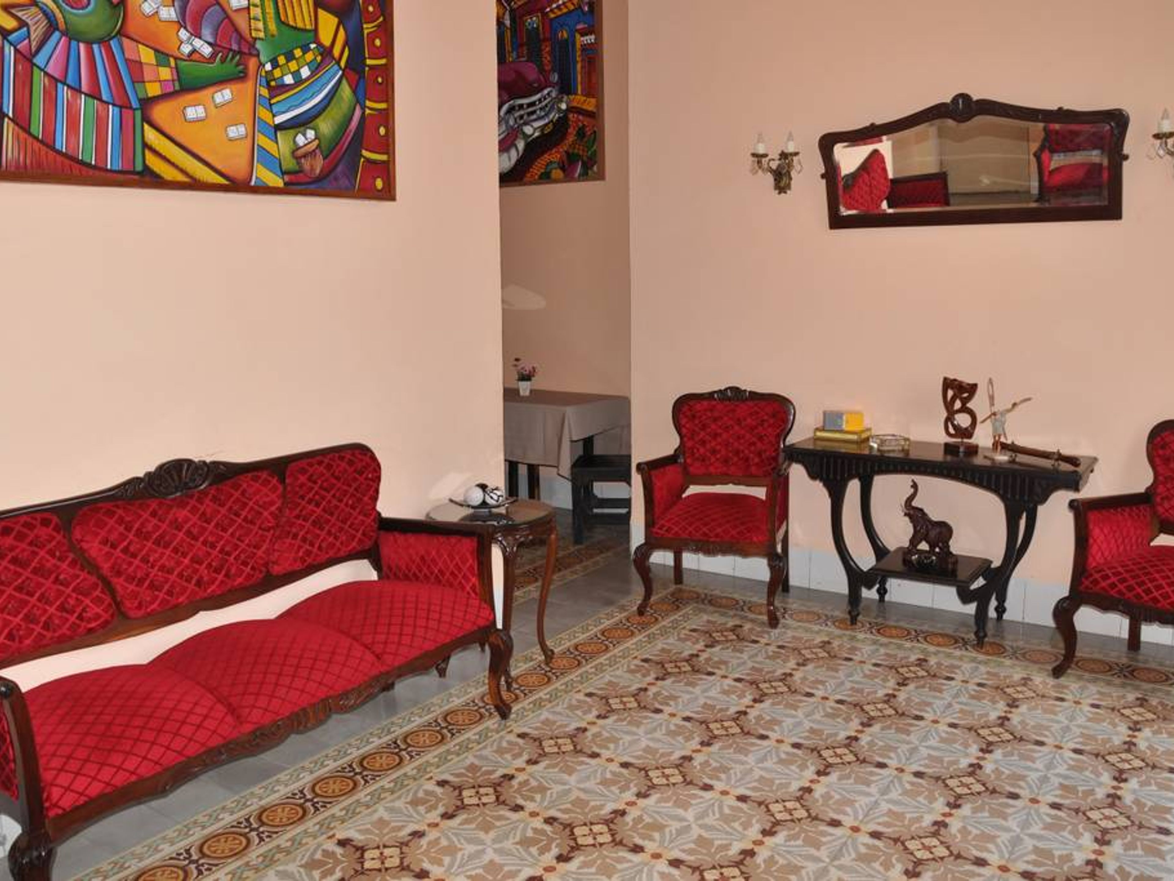Colonial House B&B Isabella, AVE BELGICA, No. 485House´s living room