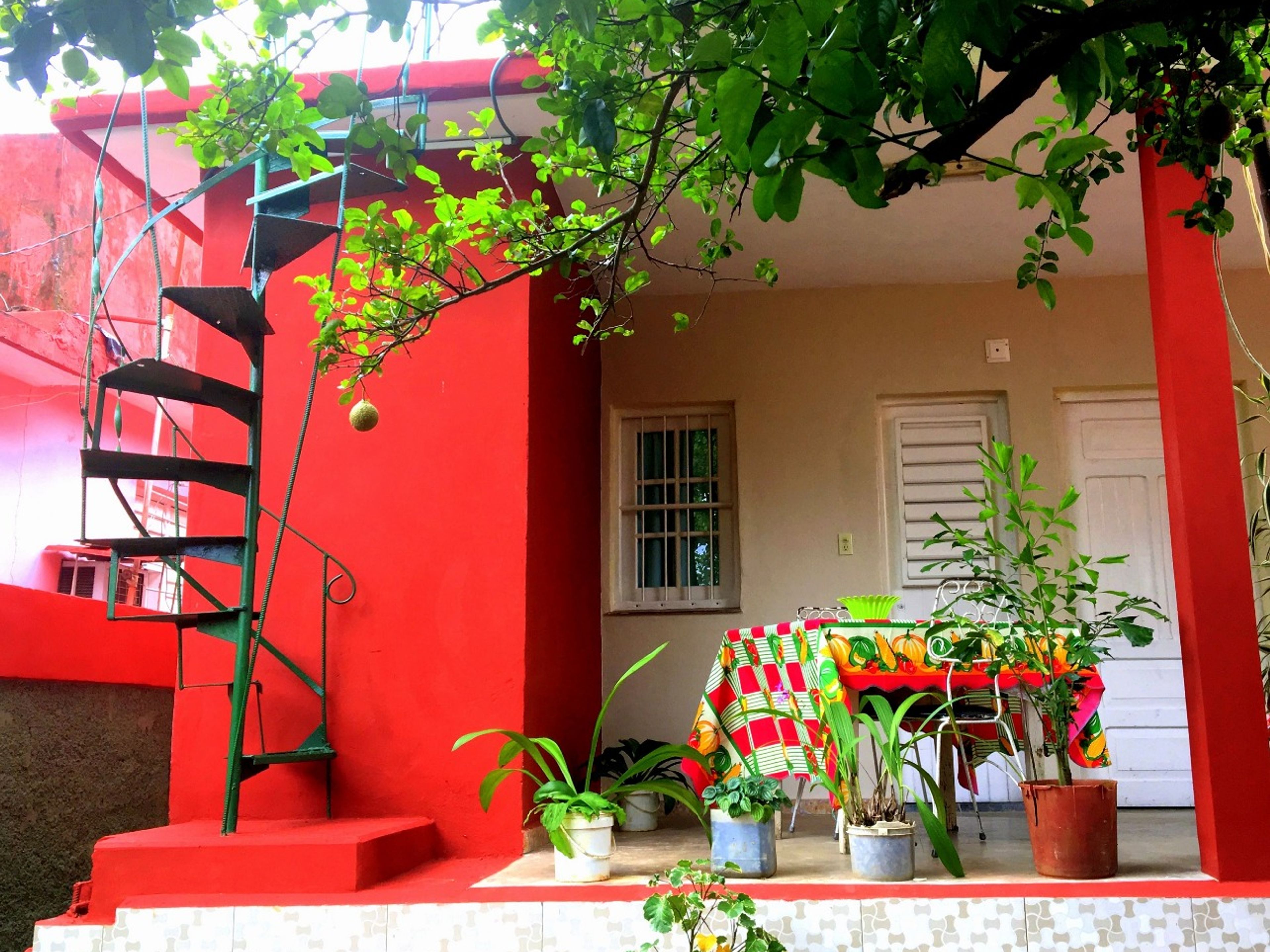Casa Yakelin, CAMILO CIENFUEGOS, No. 54House´s terrace view